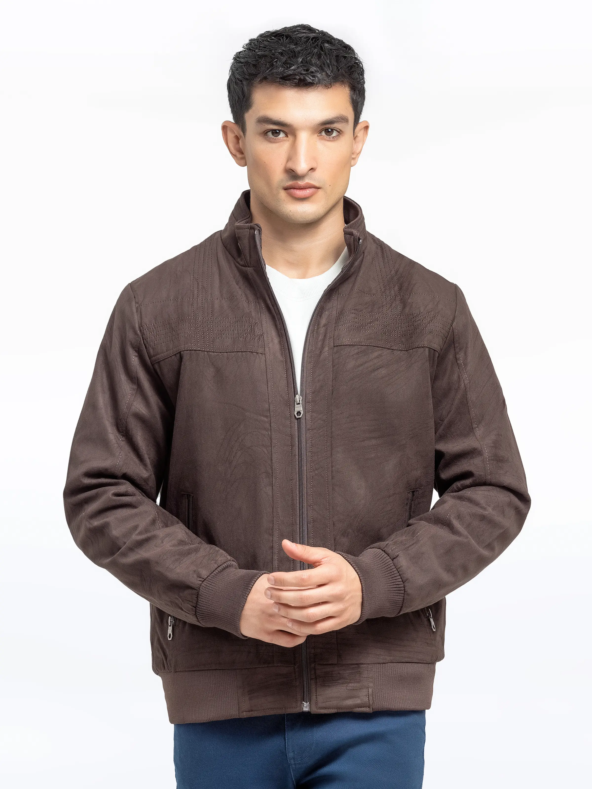 Suede Jacket - EMTJ24-032 - Image 3