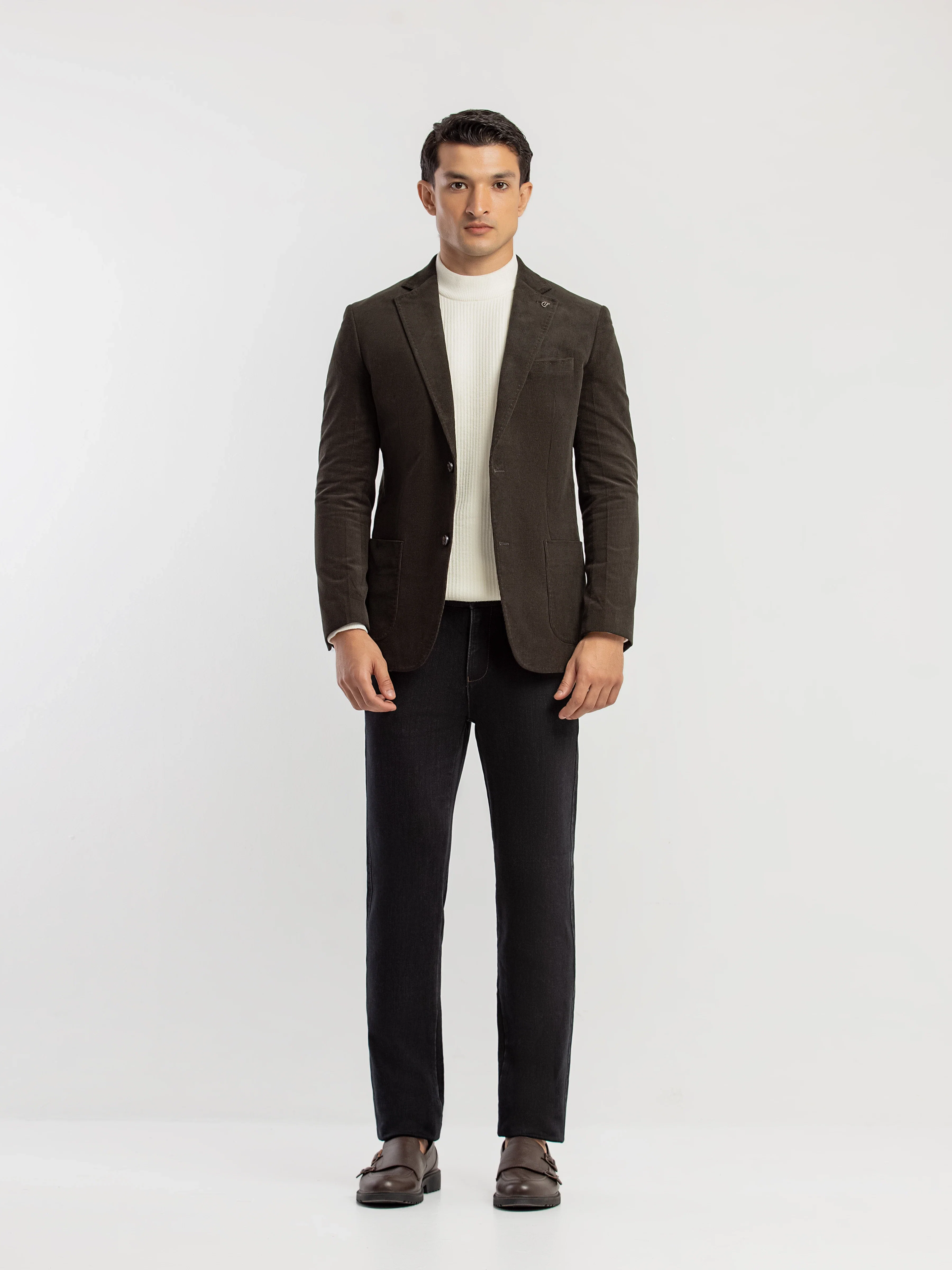 Corduroy Blazer - EMTB5-6889 - Image 2