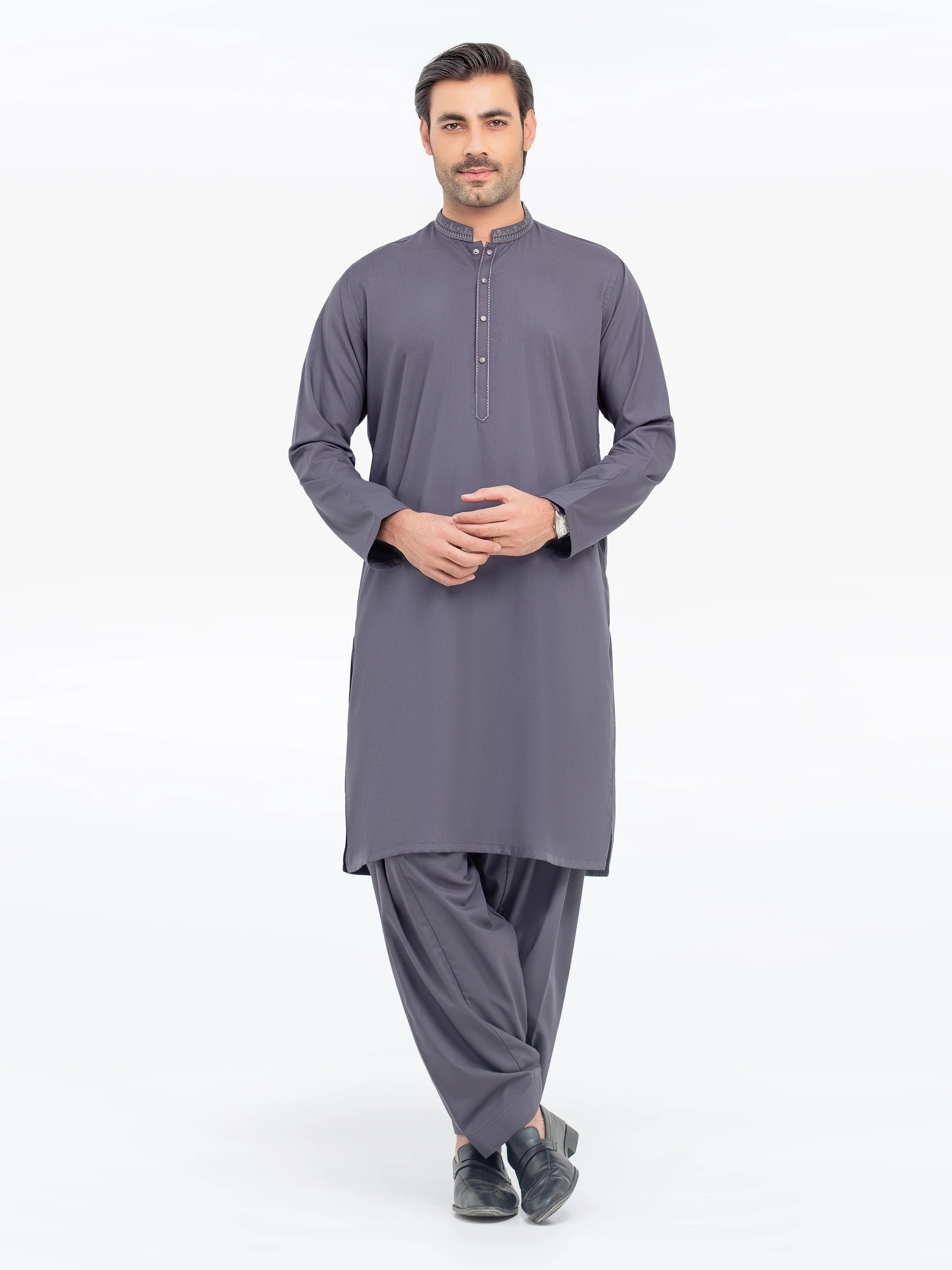 Embroidered Blended Shalwar Kameez - EMTKS5-41156