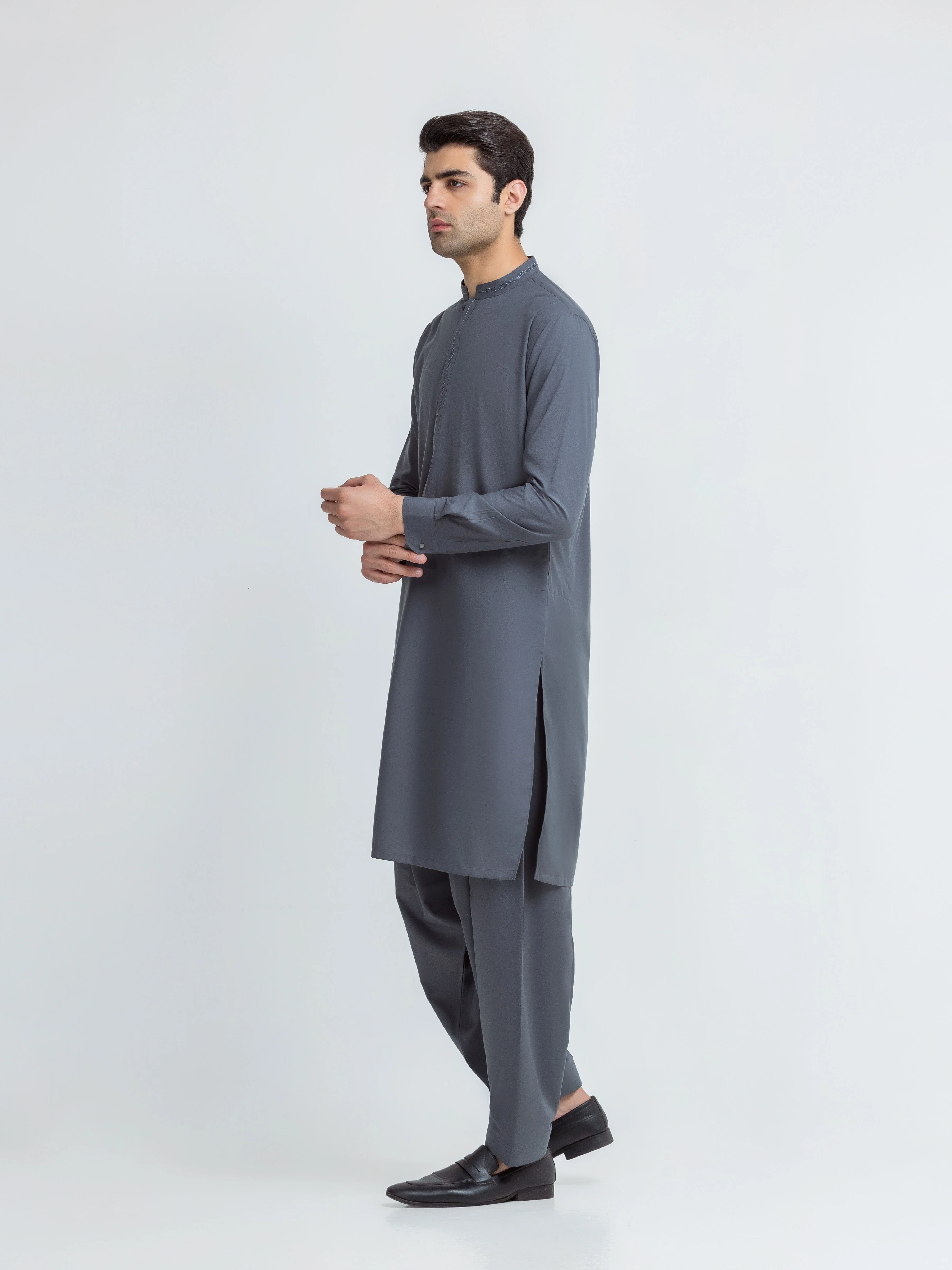 Embroidered Blended Shalwar Kameez - EMTKS6-41255 - Image 4