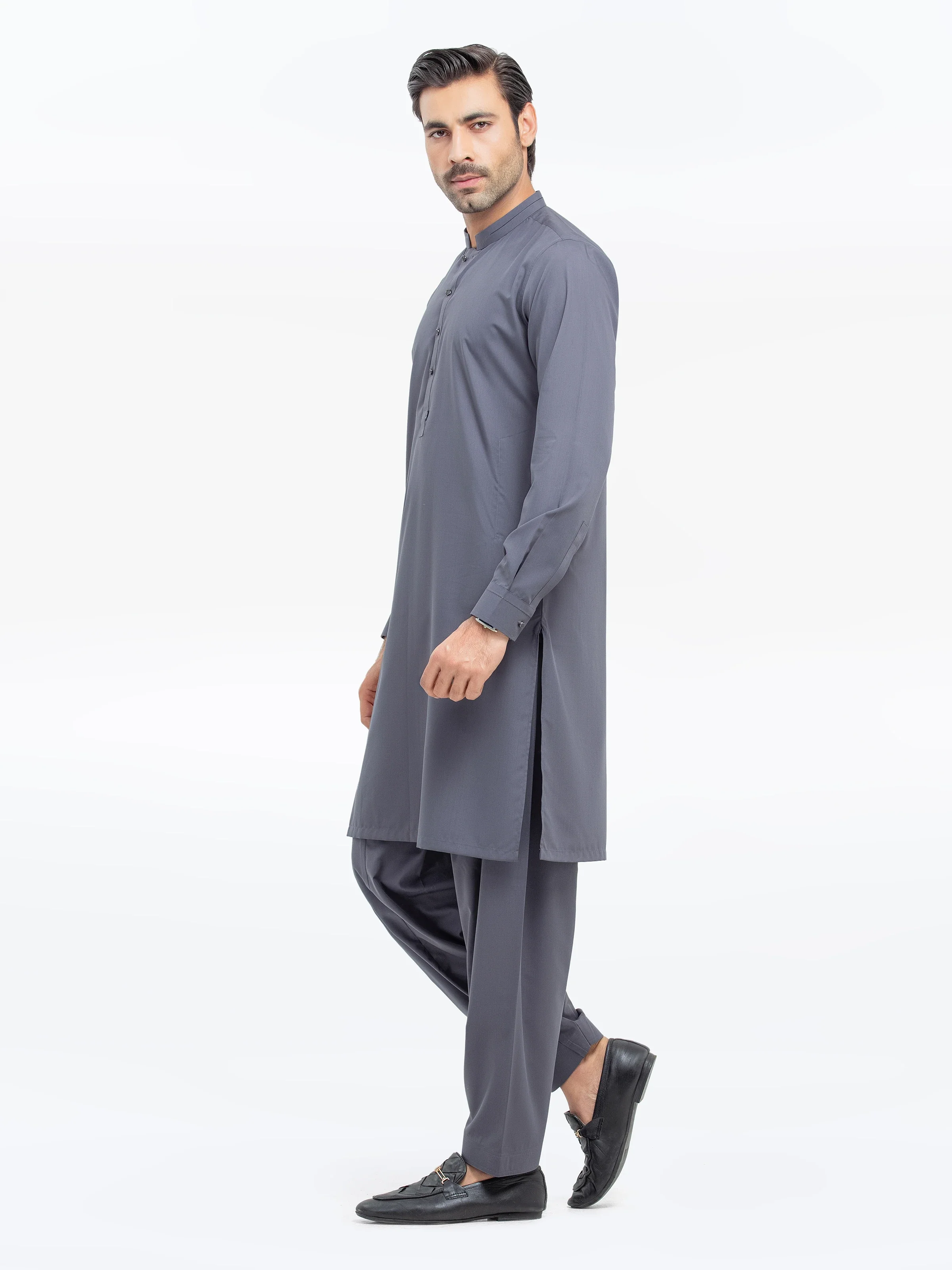 Blended Shalwar Kameez - EMTKST5-99532 - Image 3