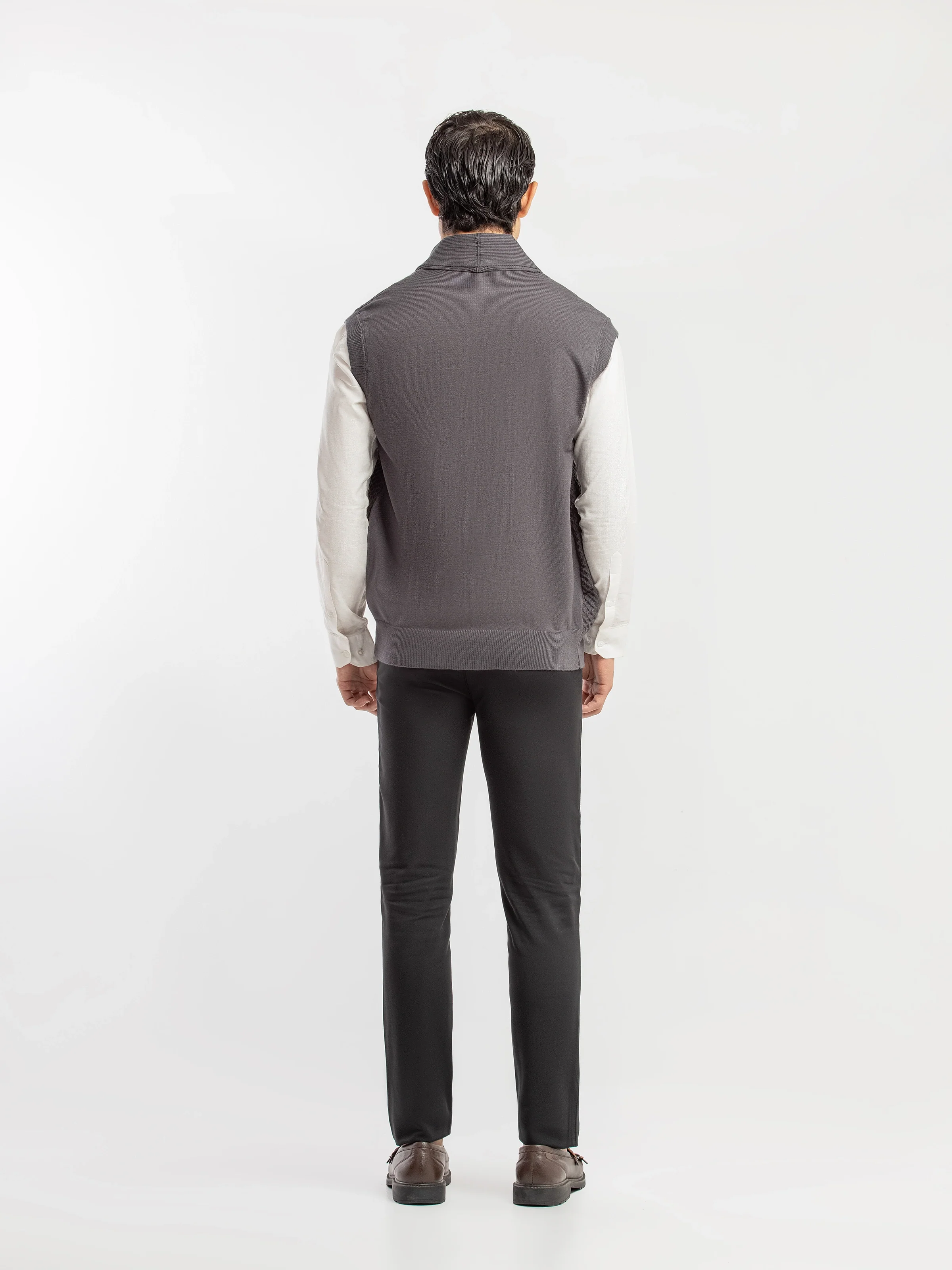 Shawl Collar Cardigan - EMTSWT5-002 - Image 5
