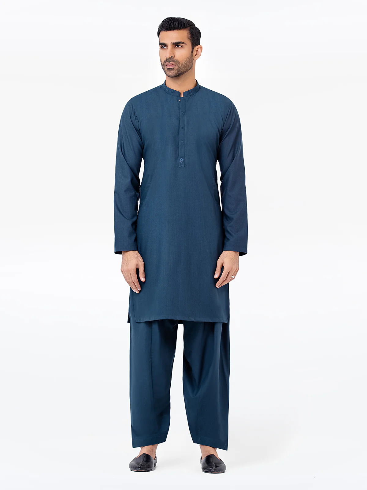 Embroidered Blended Shalwar Kameez - EMTKST24-013