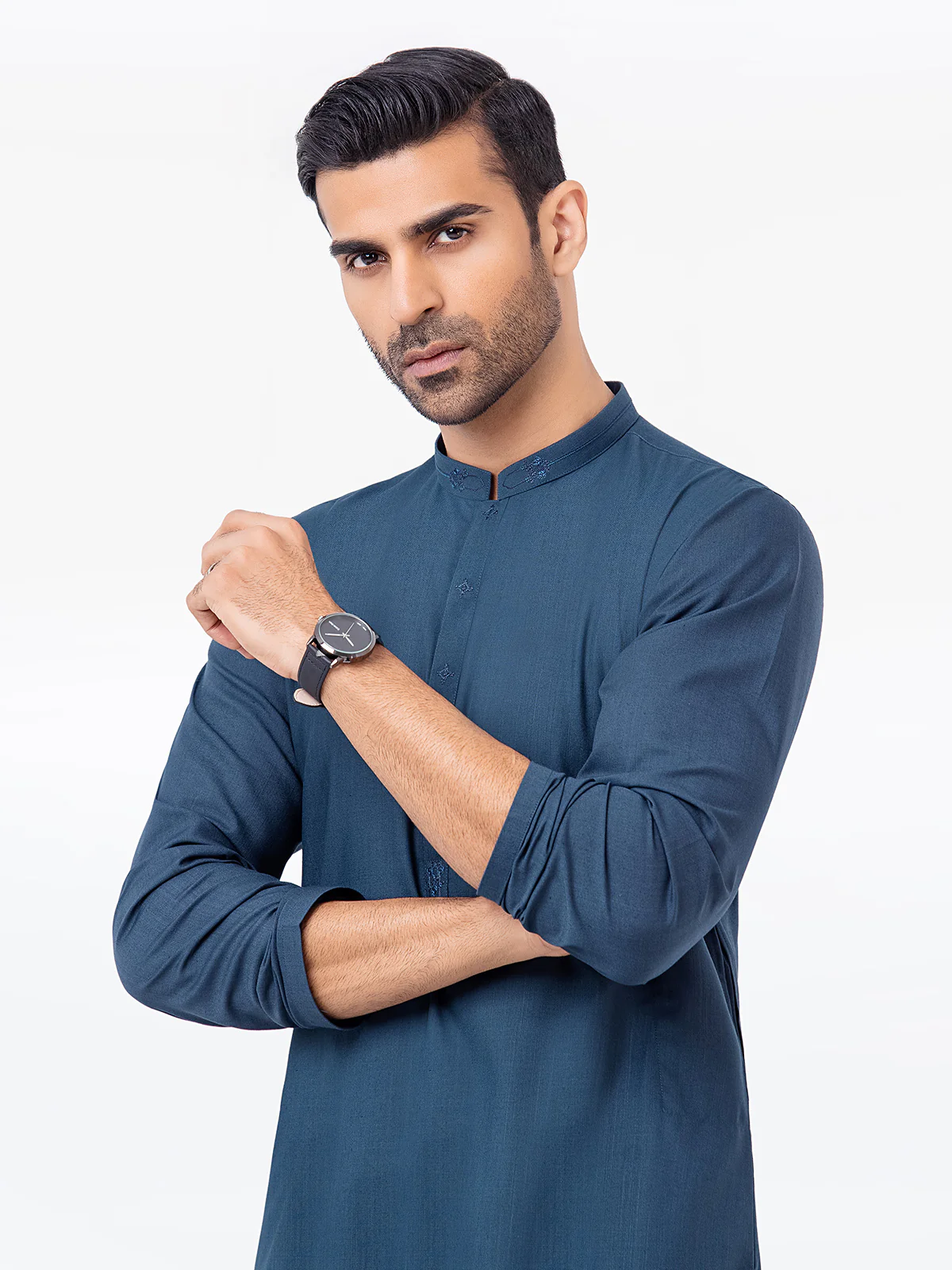 Embroidered Blended Shalwar Kameez - EMTKST24-013 - Image 3