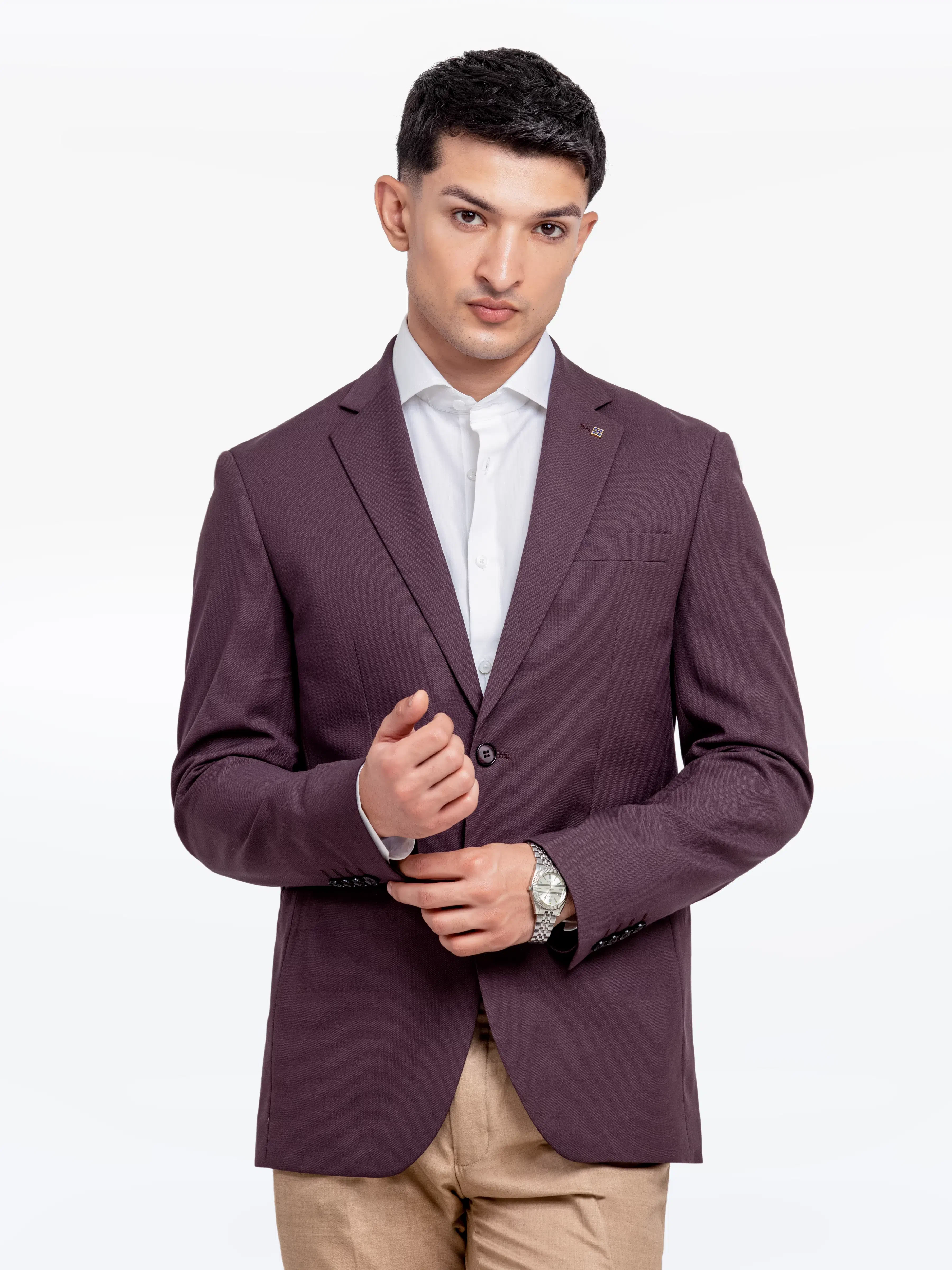 Textured Blazer - EMTB24-6872
