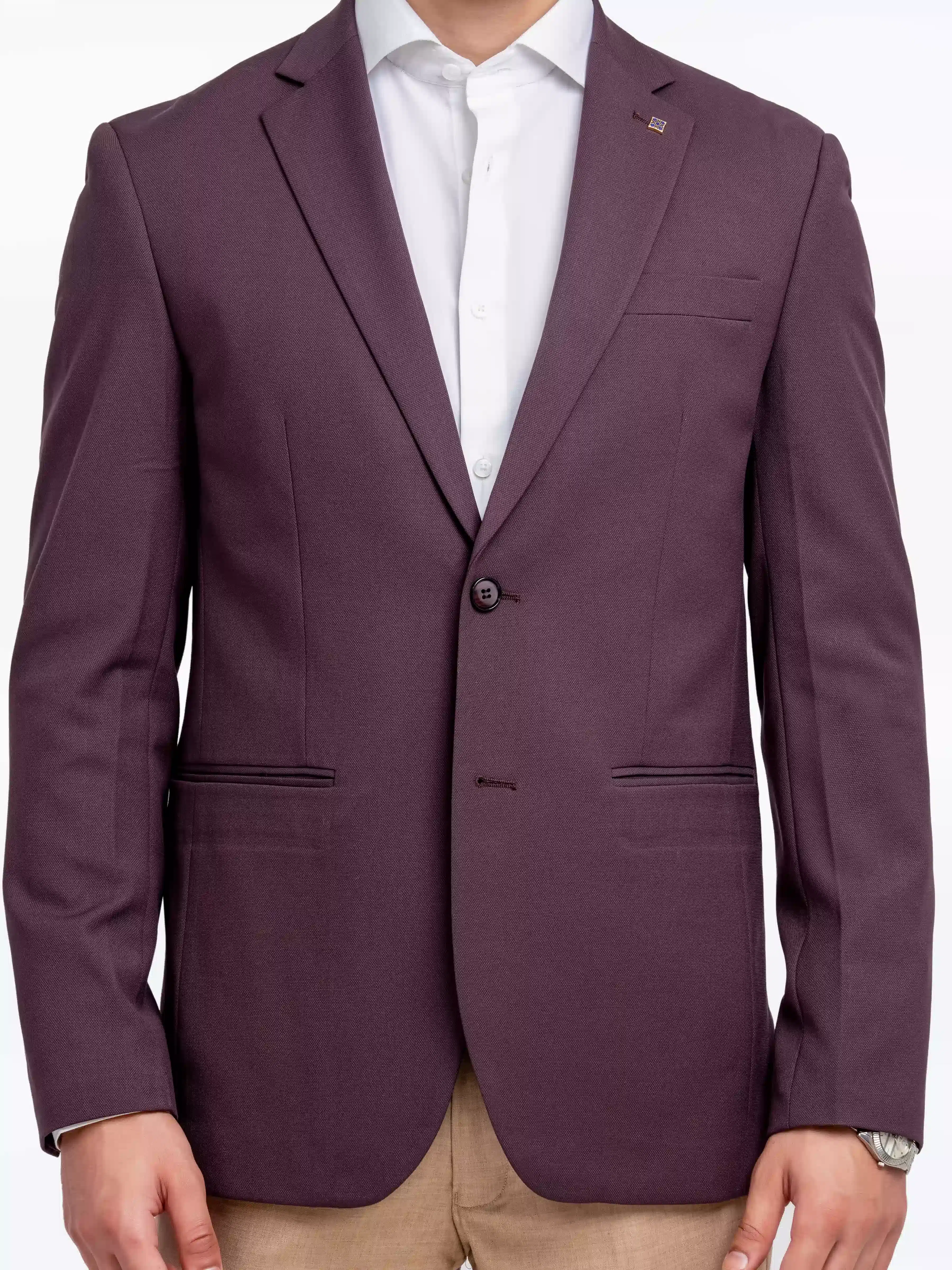 Textured Blazer - EMTB24-6872 - Image 4