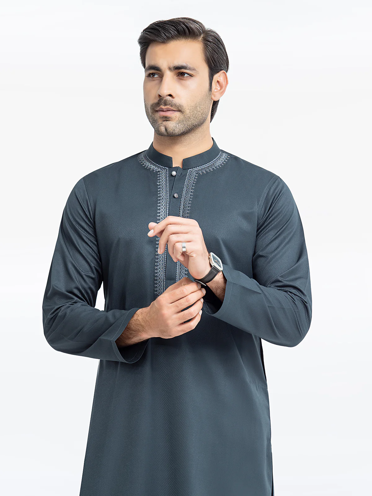 Dobby Kurta - EMTK24S-99441 - Image 2