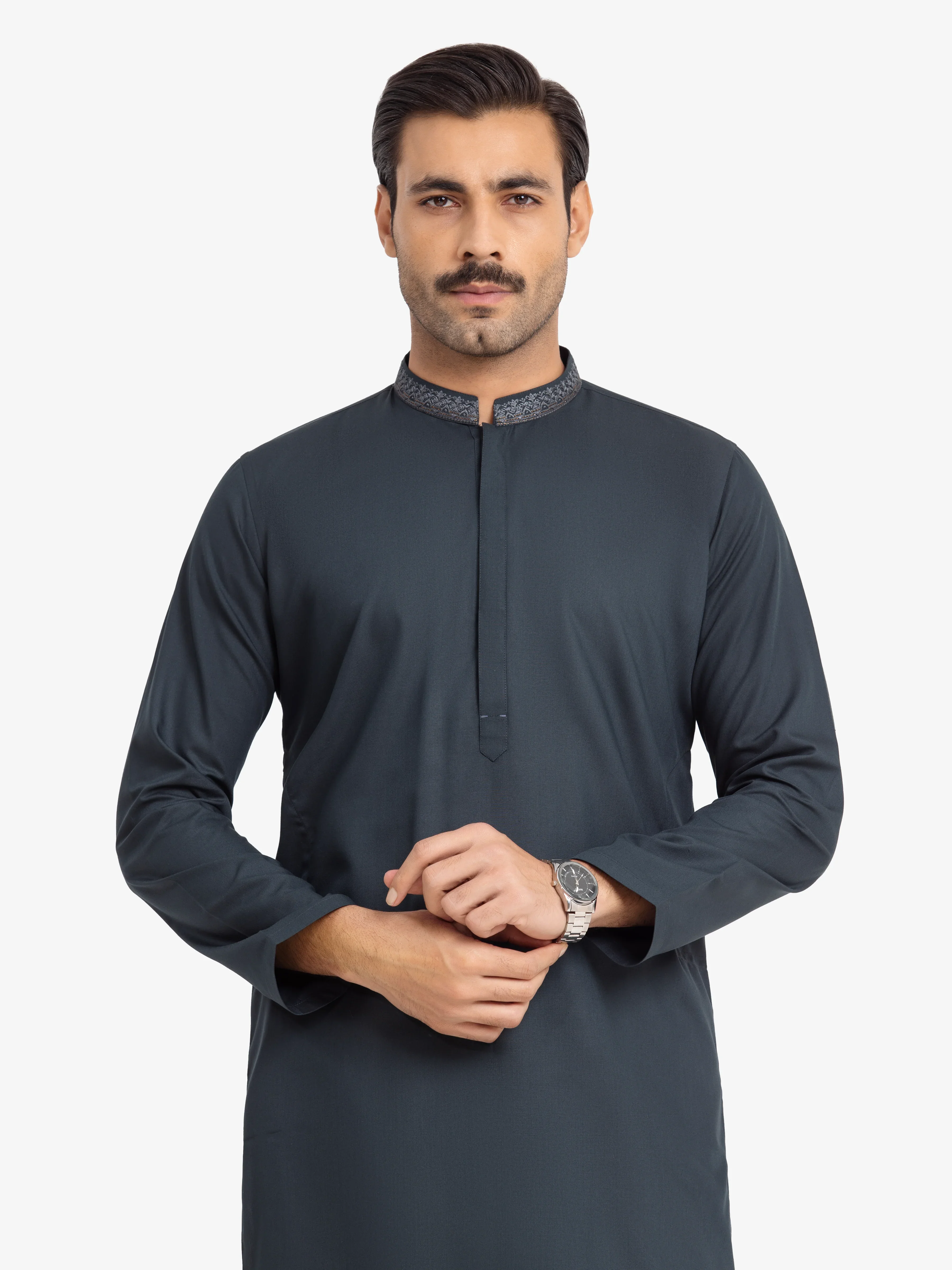 Embroidered Blended Shalwar Kameez - EMTKS24-41143 - Image 2