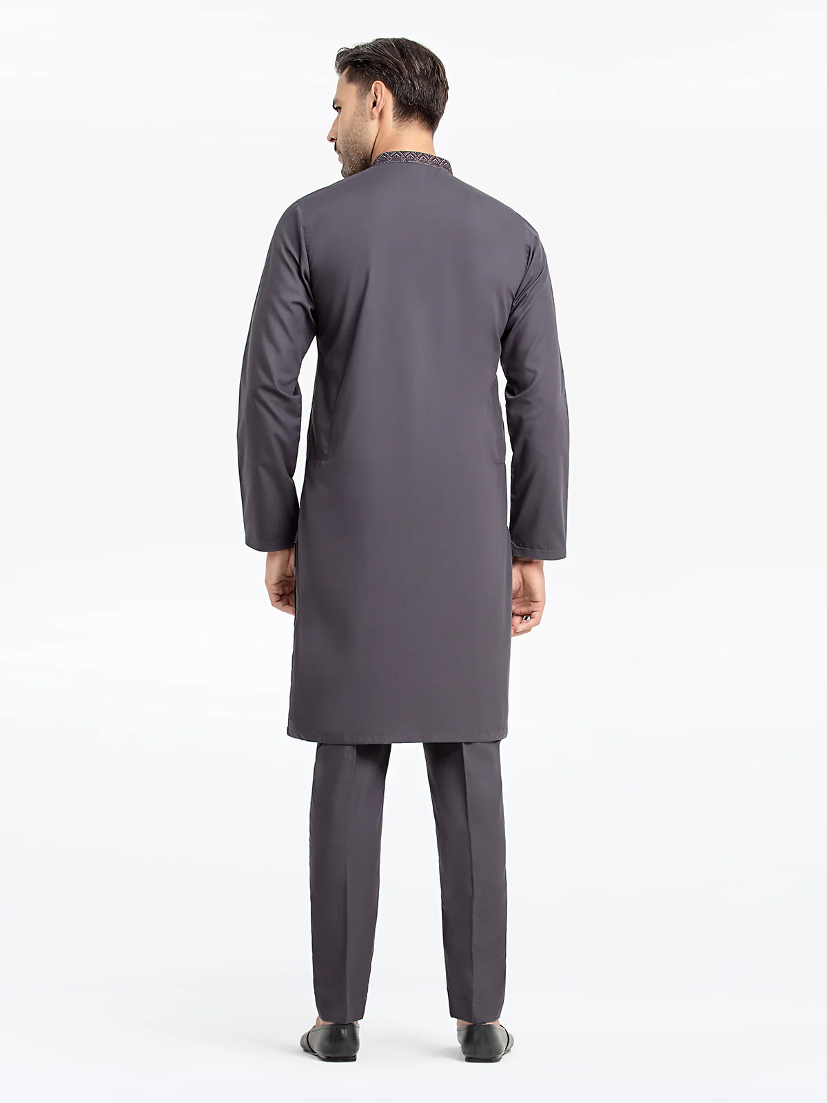 Embroidered Blended Kurta Pajama - EMTKPT24-039 - Image 4