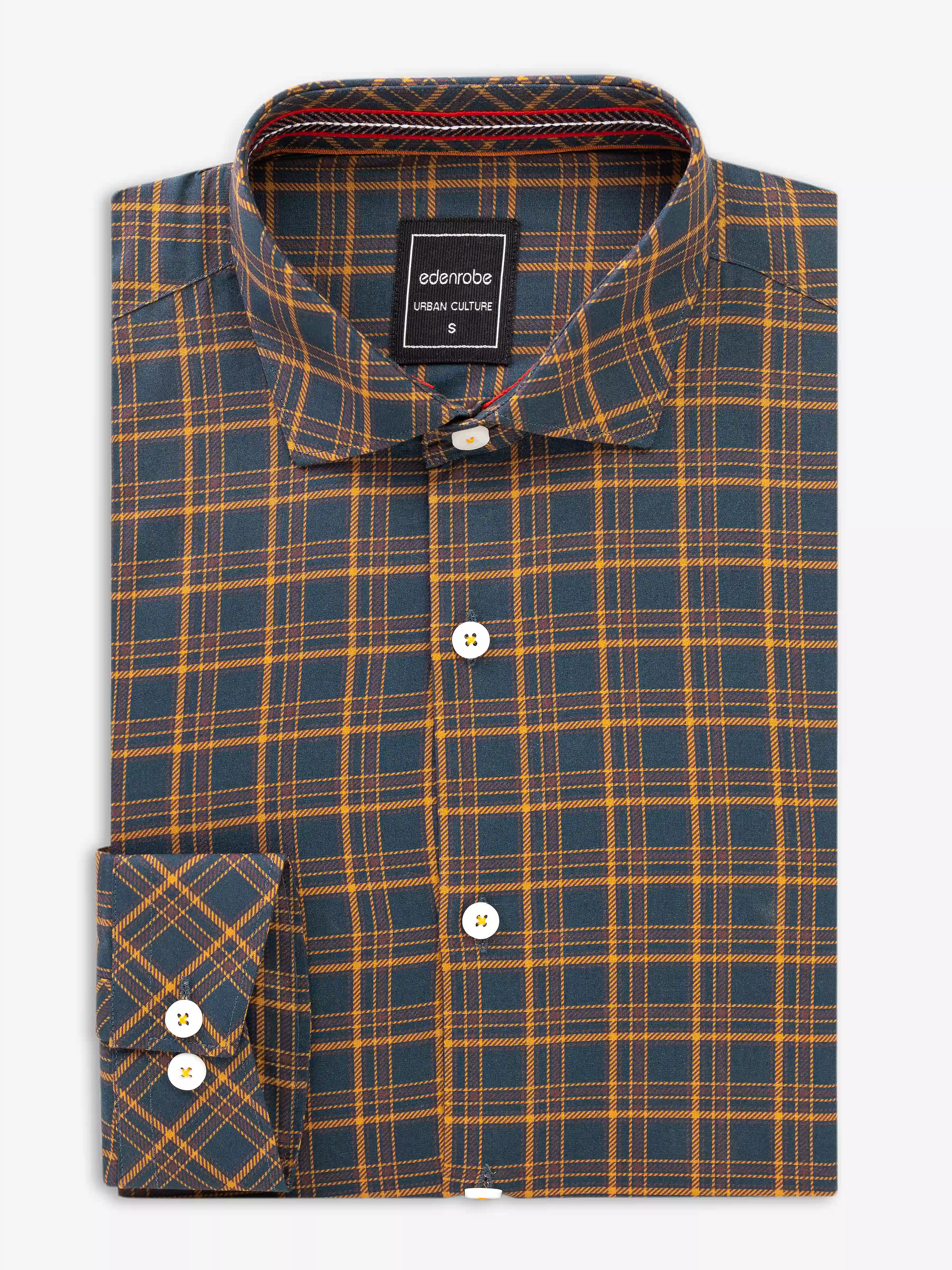 Urban Culture Check Shirt - EMTSUC5-216