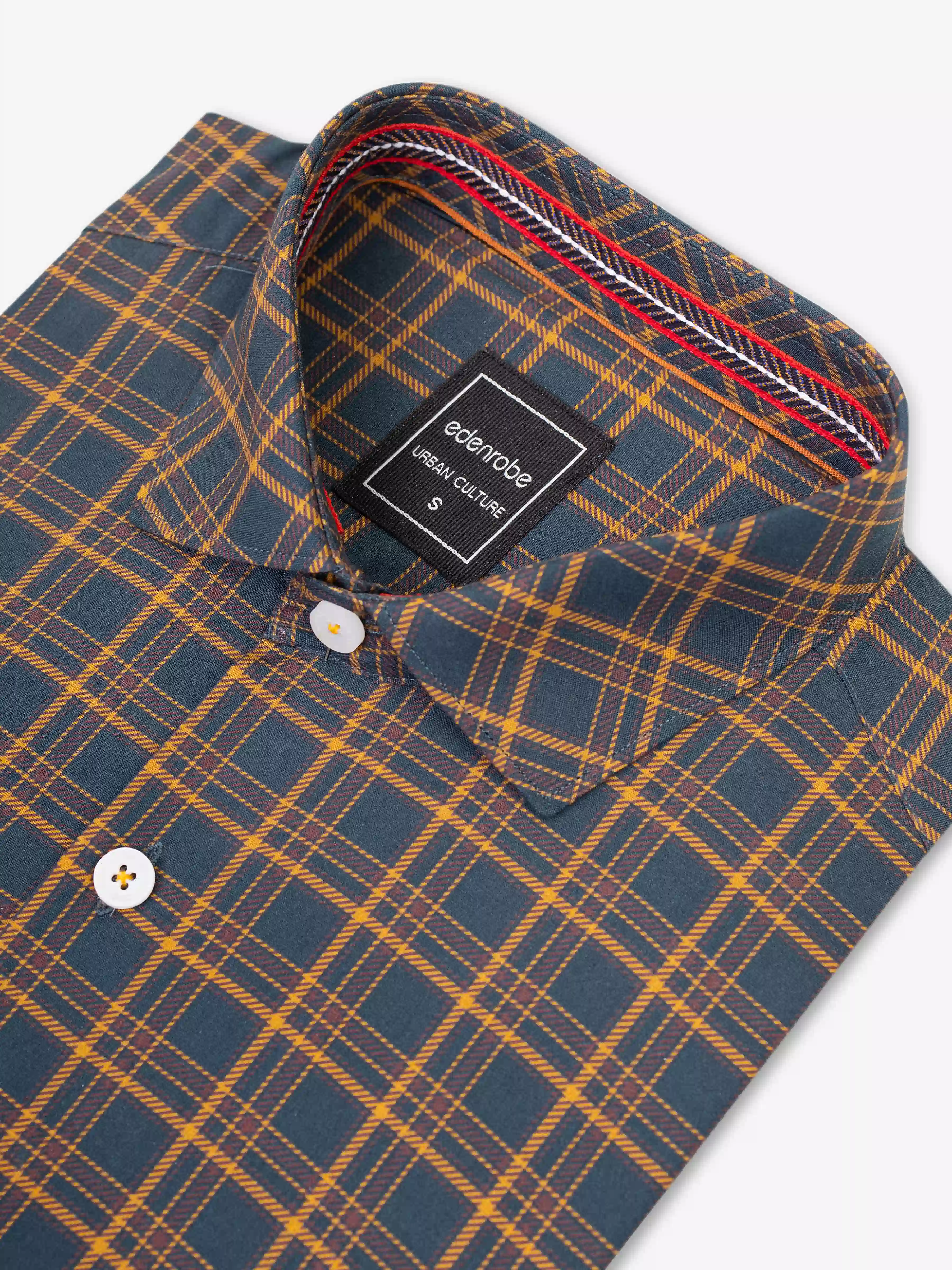 Urban Culture Check Shirt - EMTSUC5-216 - Image 3