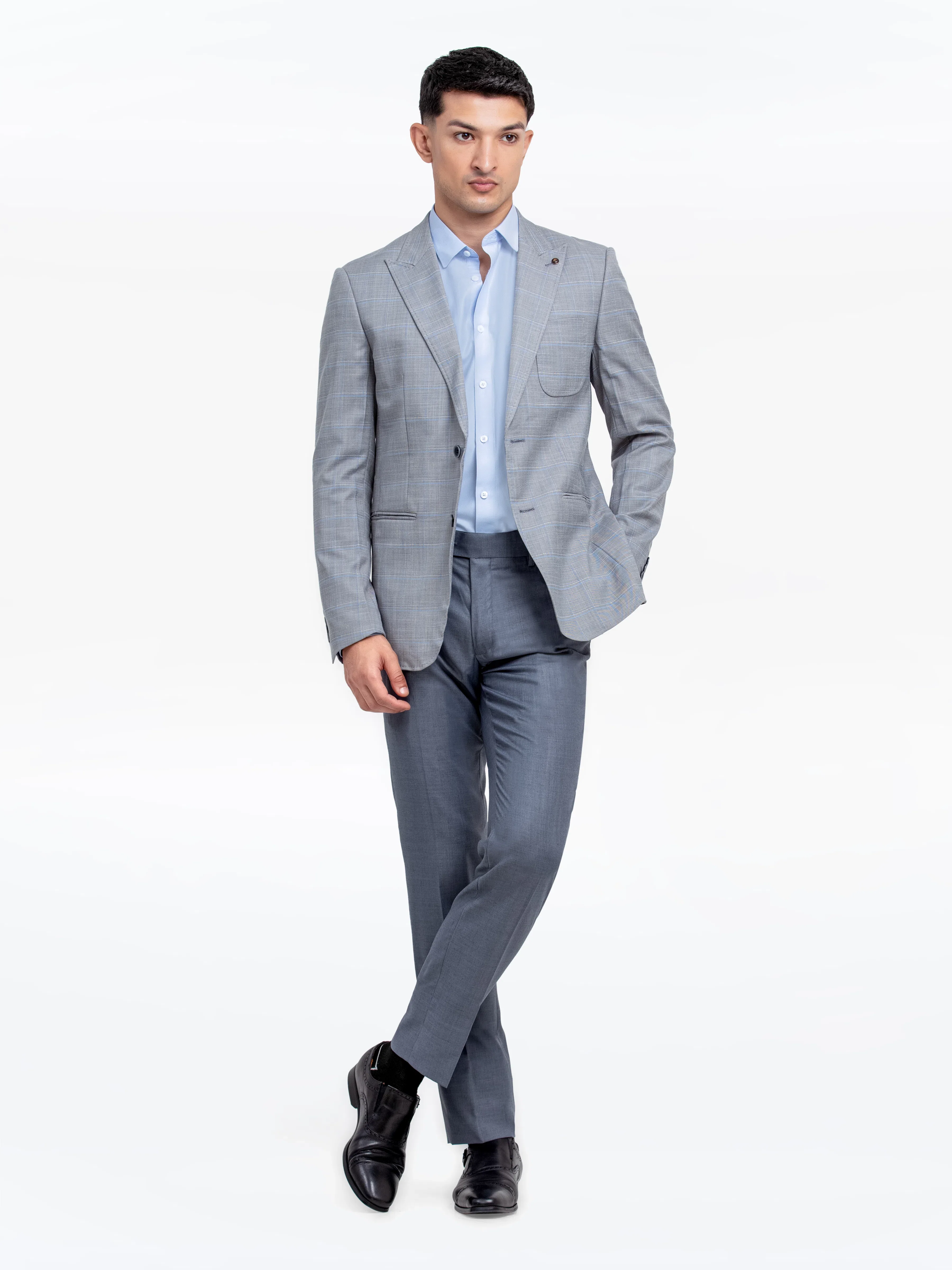 Check Blazer - EMTB24-6879 - Image 2