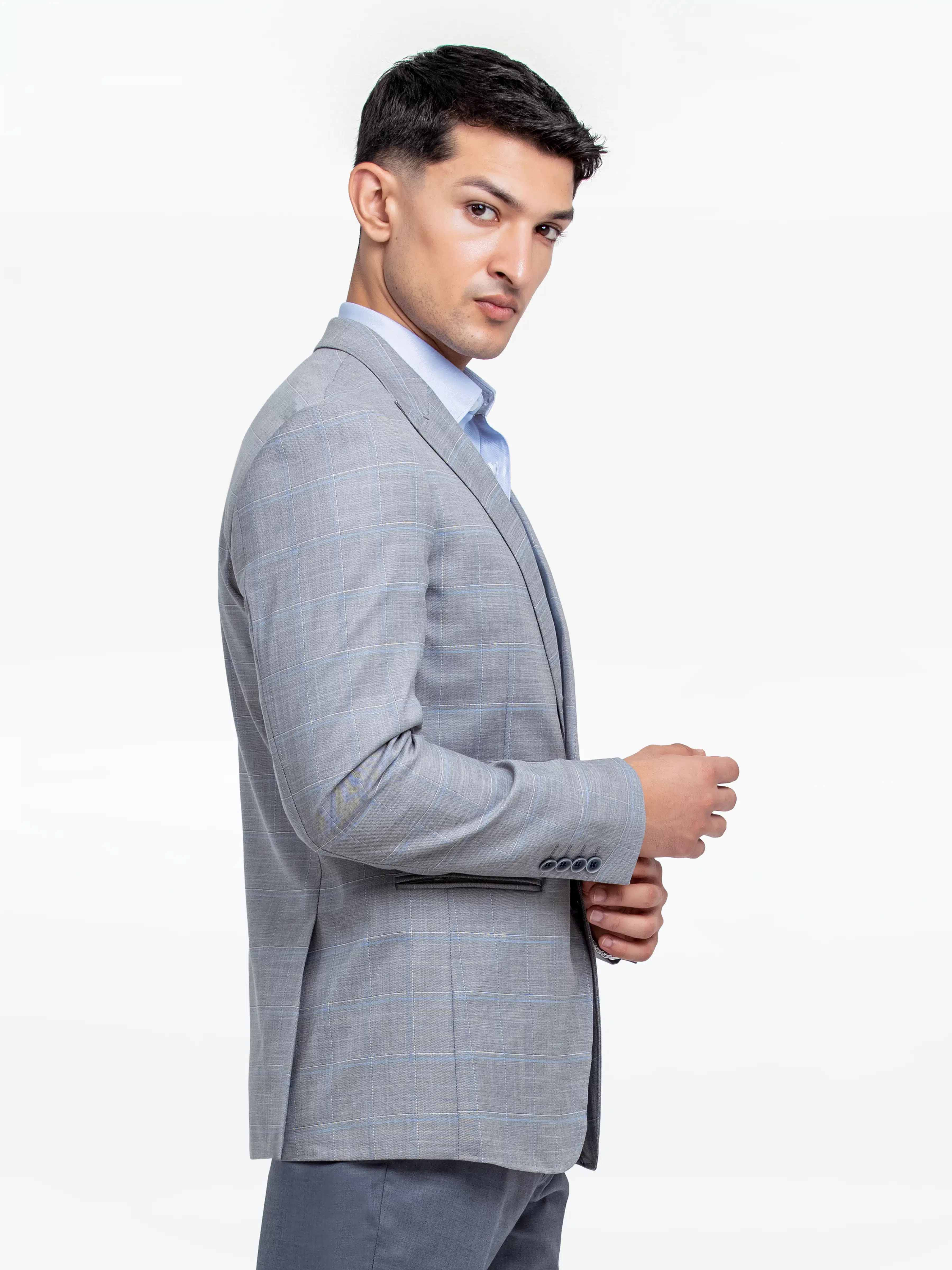 Check Blazer - EMTB24-6879 - Image 5