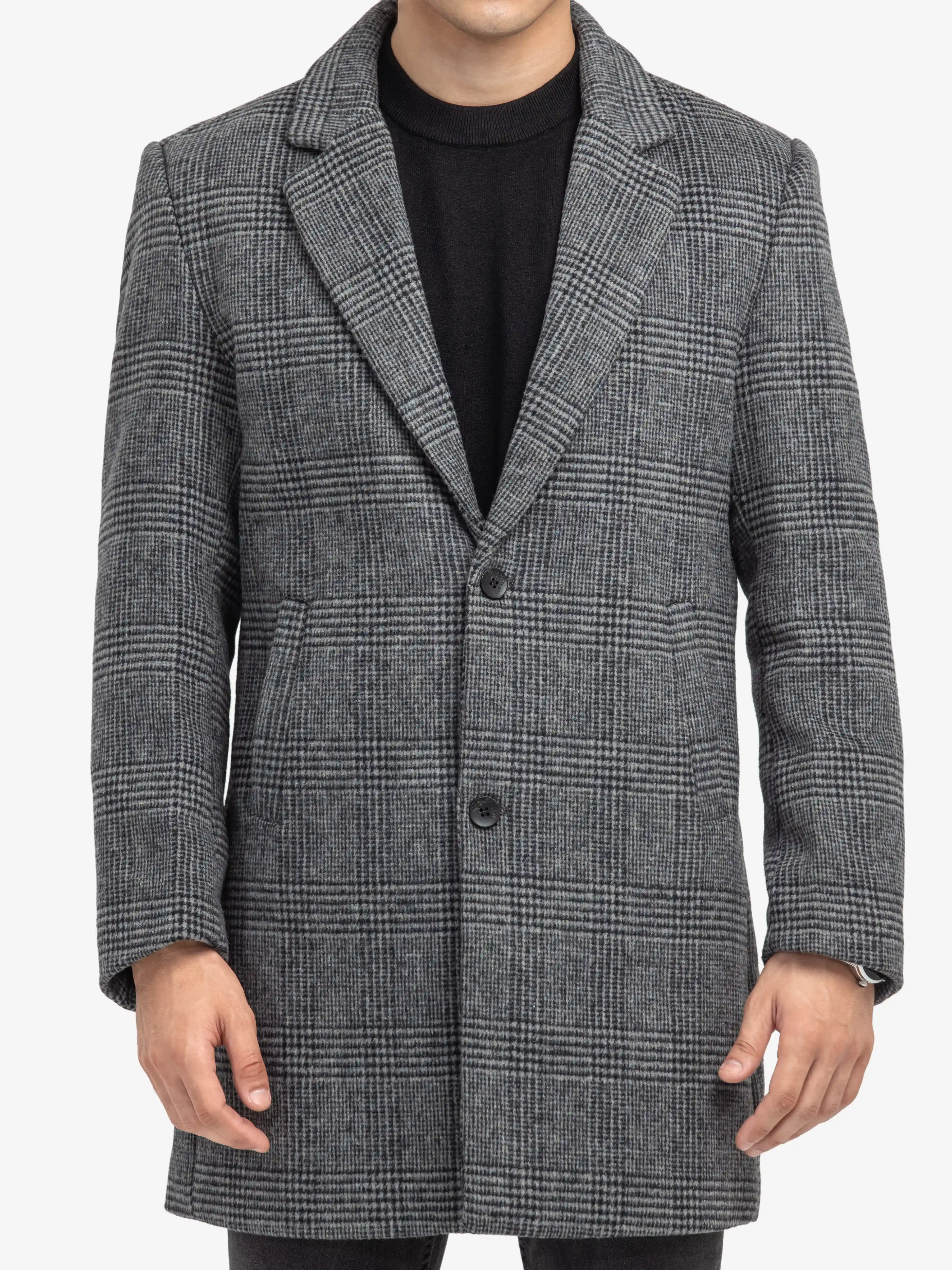Woolen Long Coat - EMTC24-002 - Image 2