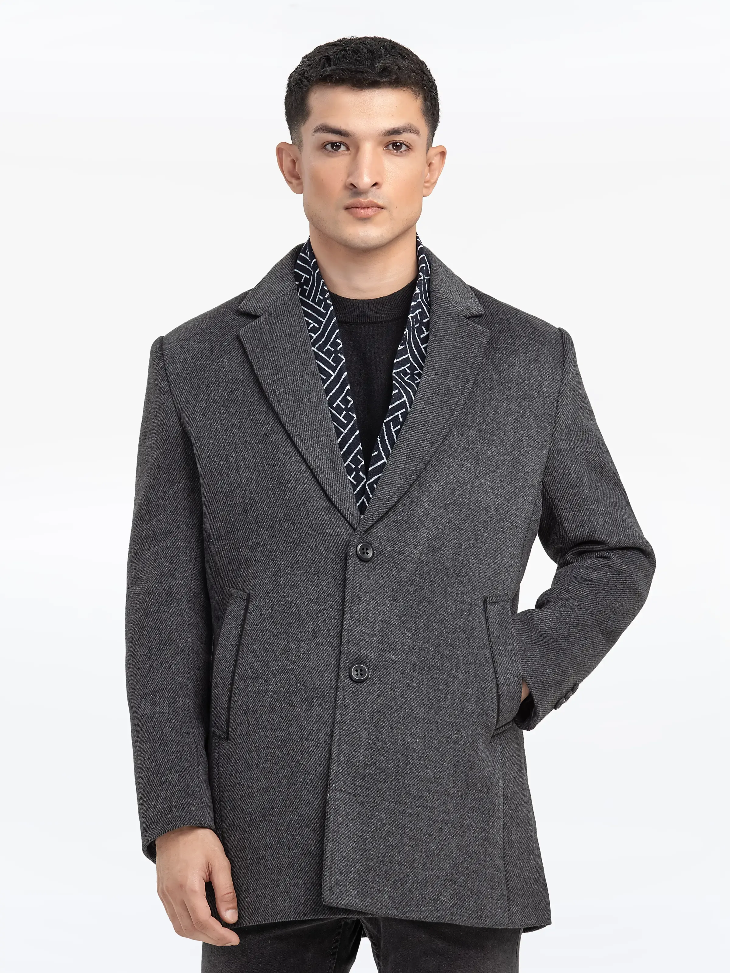 Woolen Long Coat - EMTC24-003 - Image 2