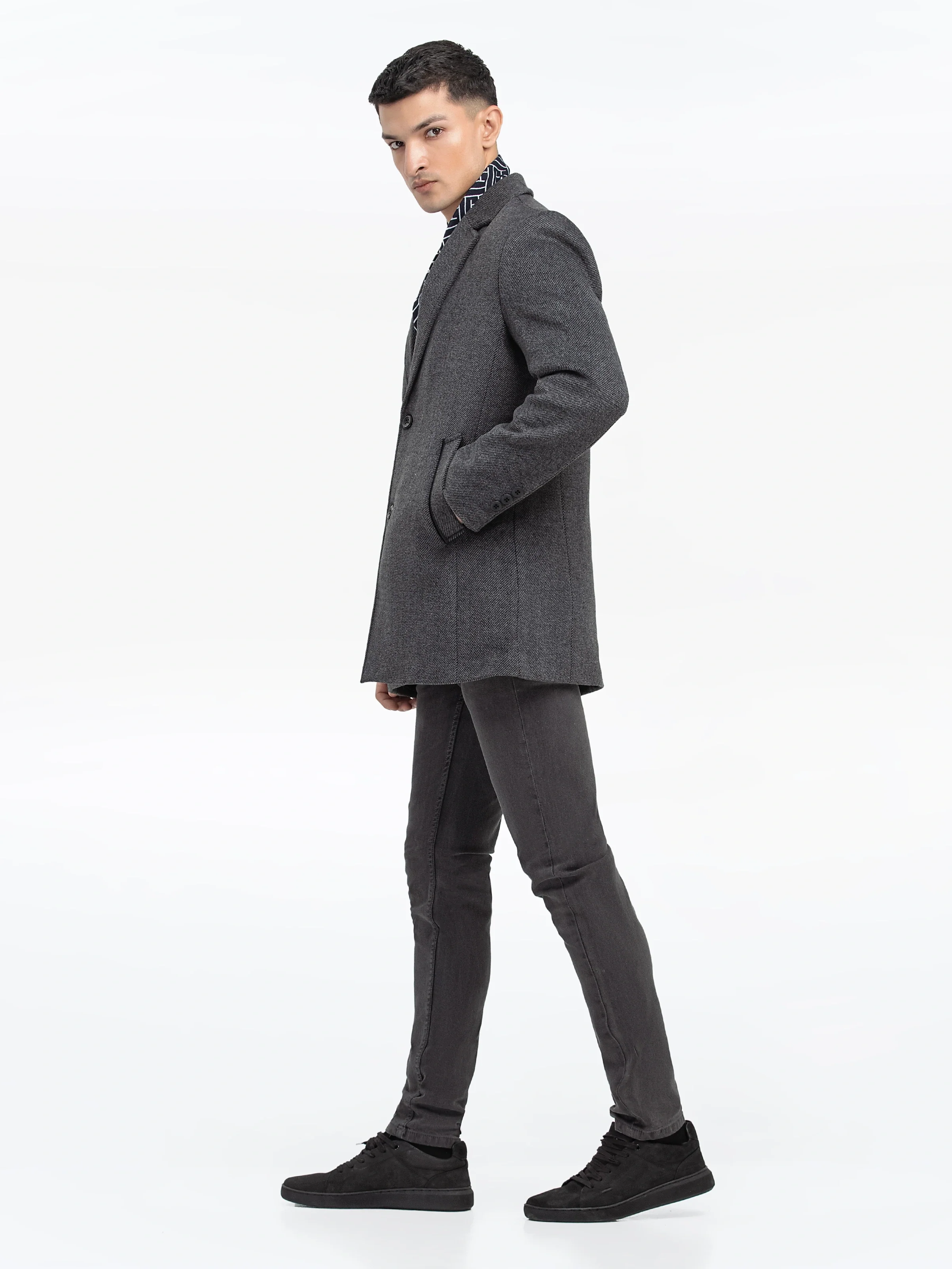 Woolen Long Coat - EMTC24-003 - Image 4