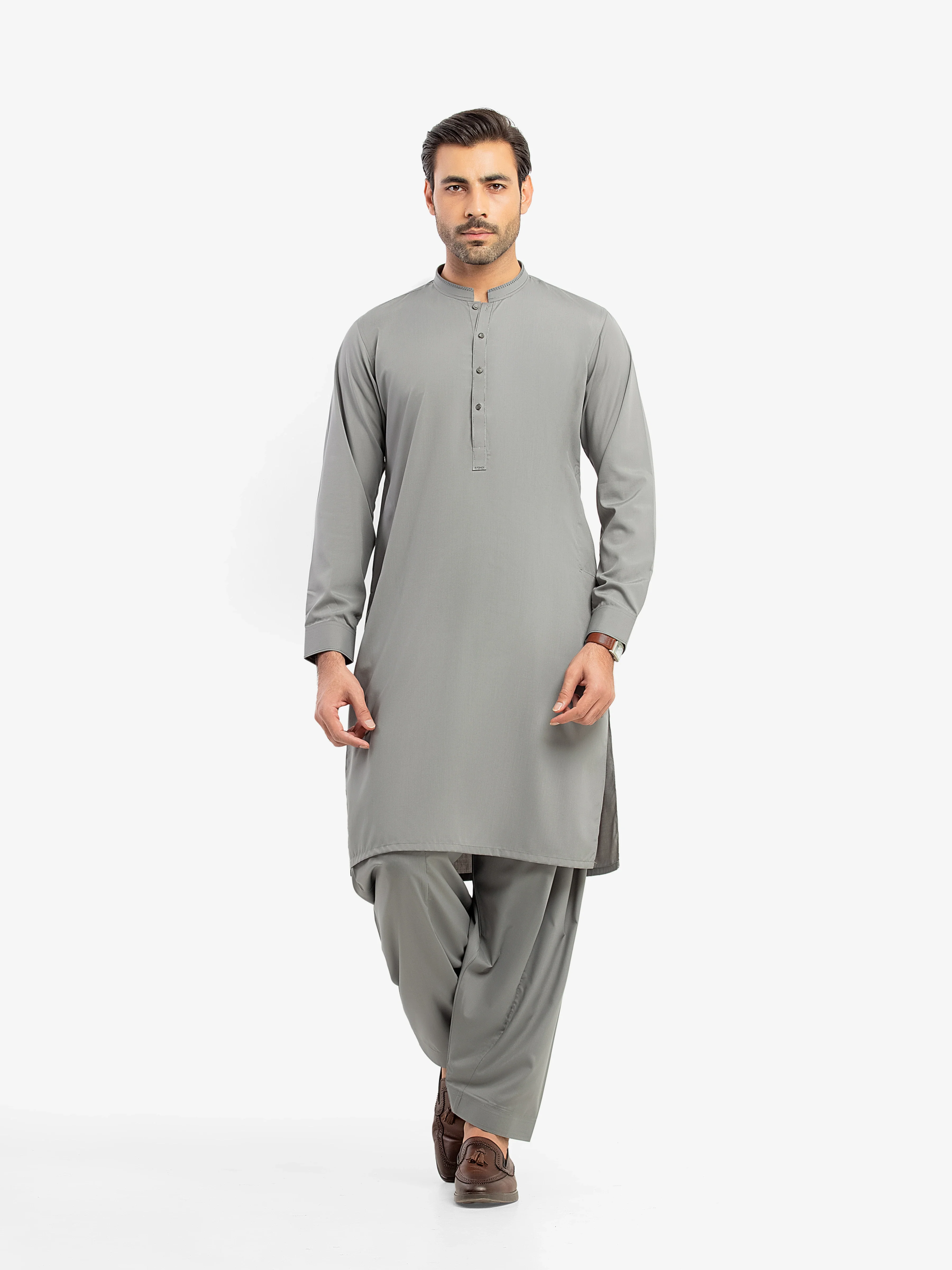 Embroidered Blended Shalwar Kameez - EMTKST5-99613
