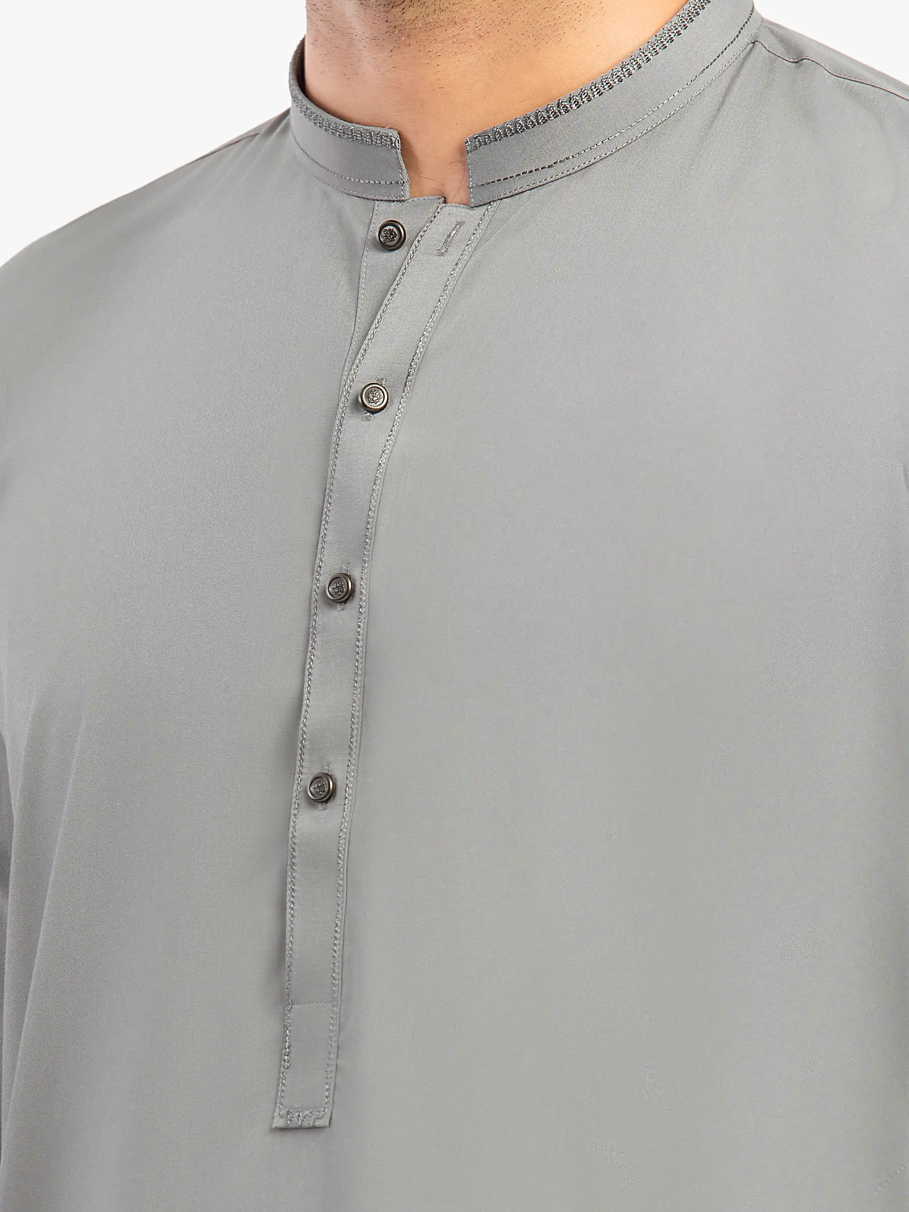 Embroidered Blended Shalwar Kameez - EMTKST5-99613 - Image 3