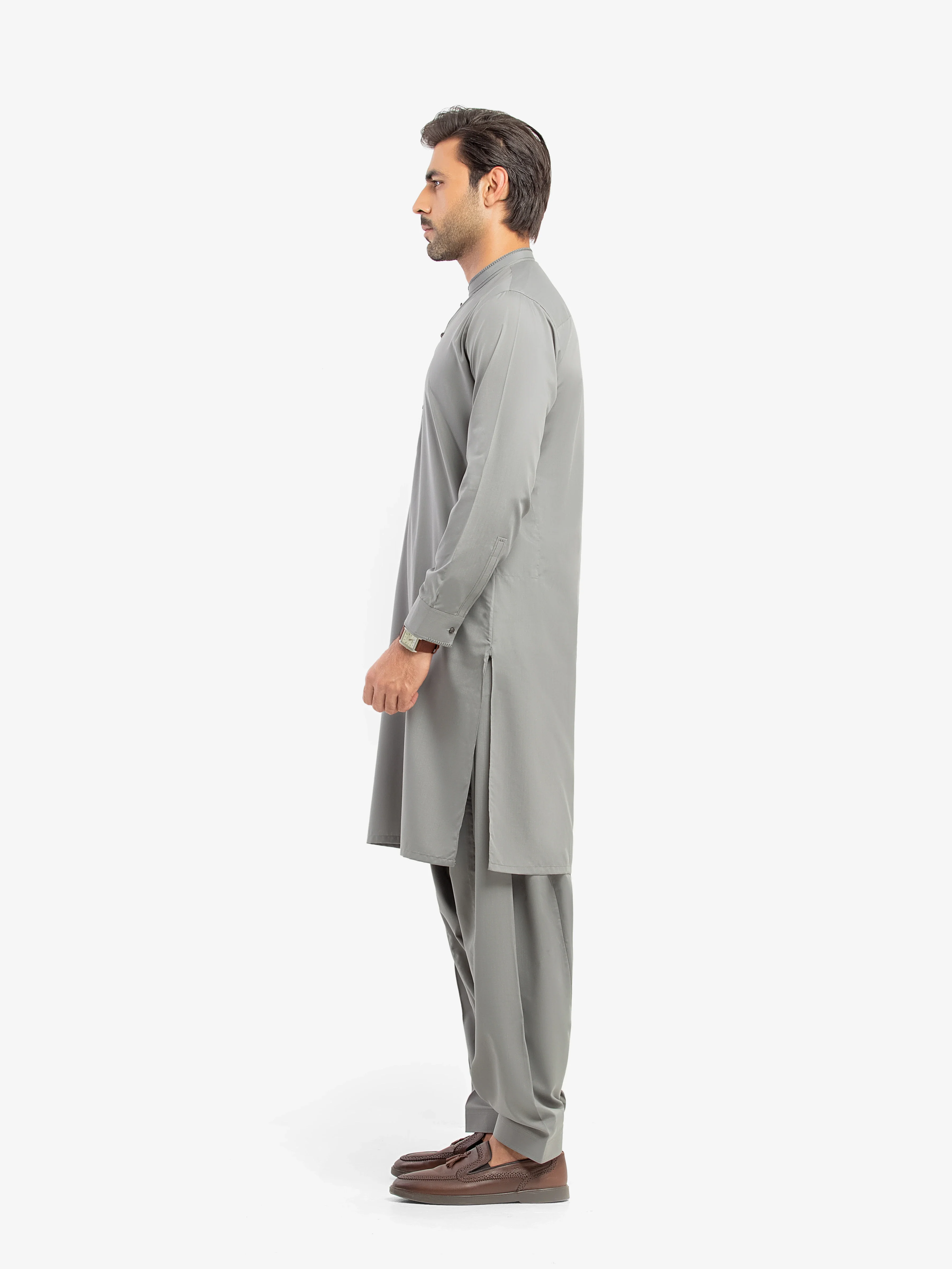 Embroidered Blended Shalwar Kameez - EMTKST5-99613 - Image 4