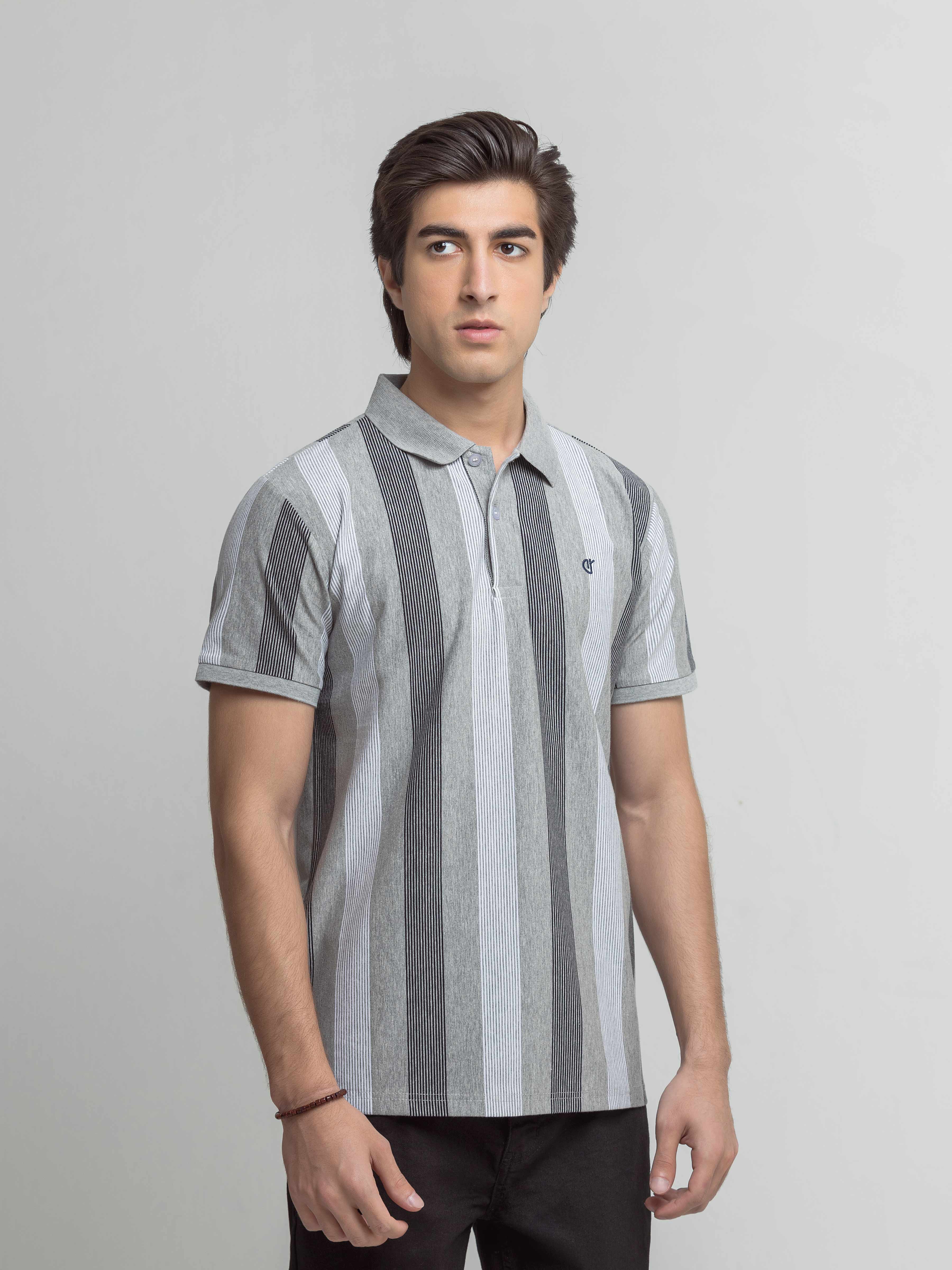 Striped Polo - EMTPS6-058 - Image 3