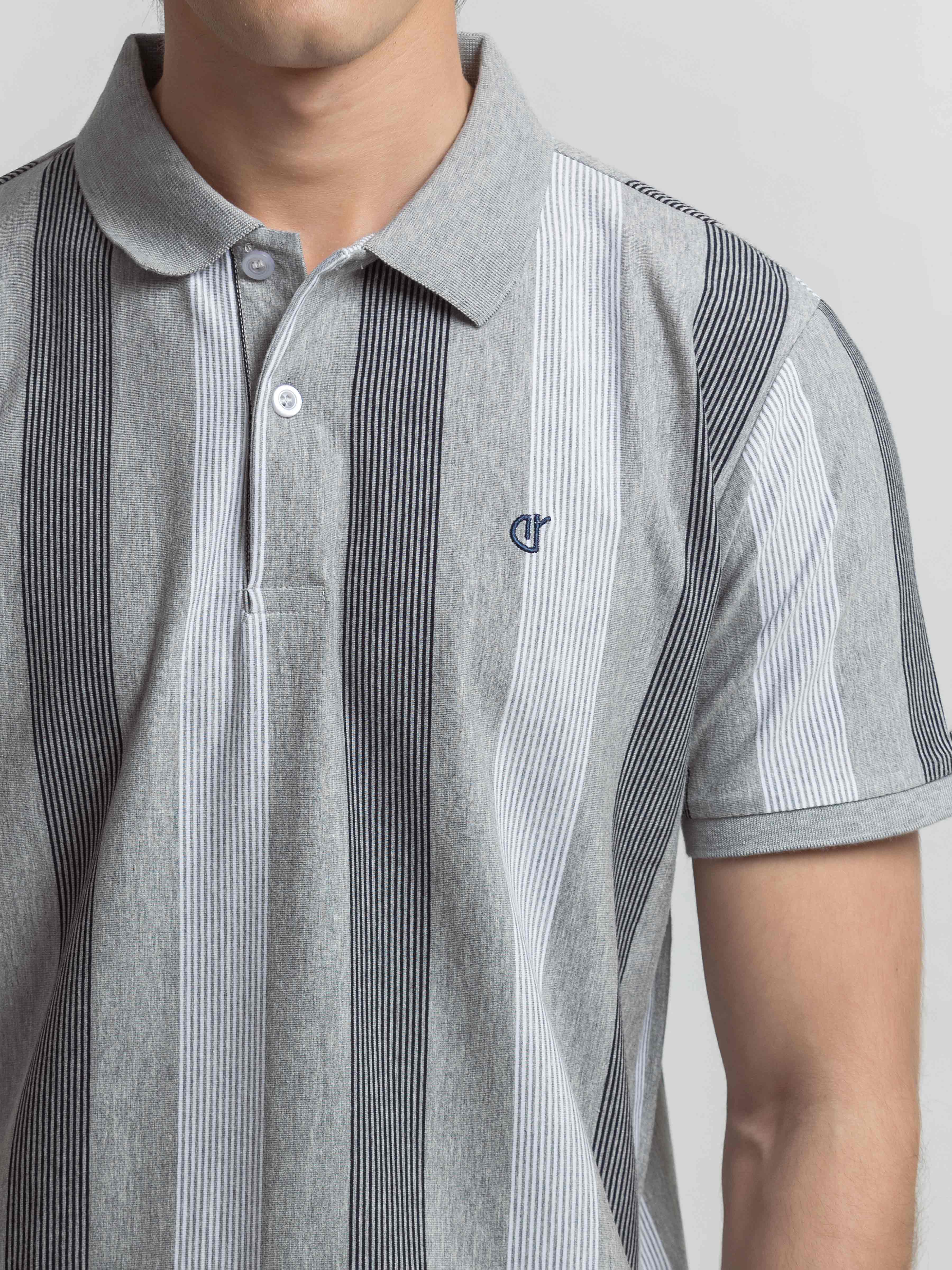 Striped Polo - EMTPS6-058 - Image 4