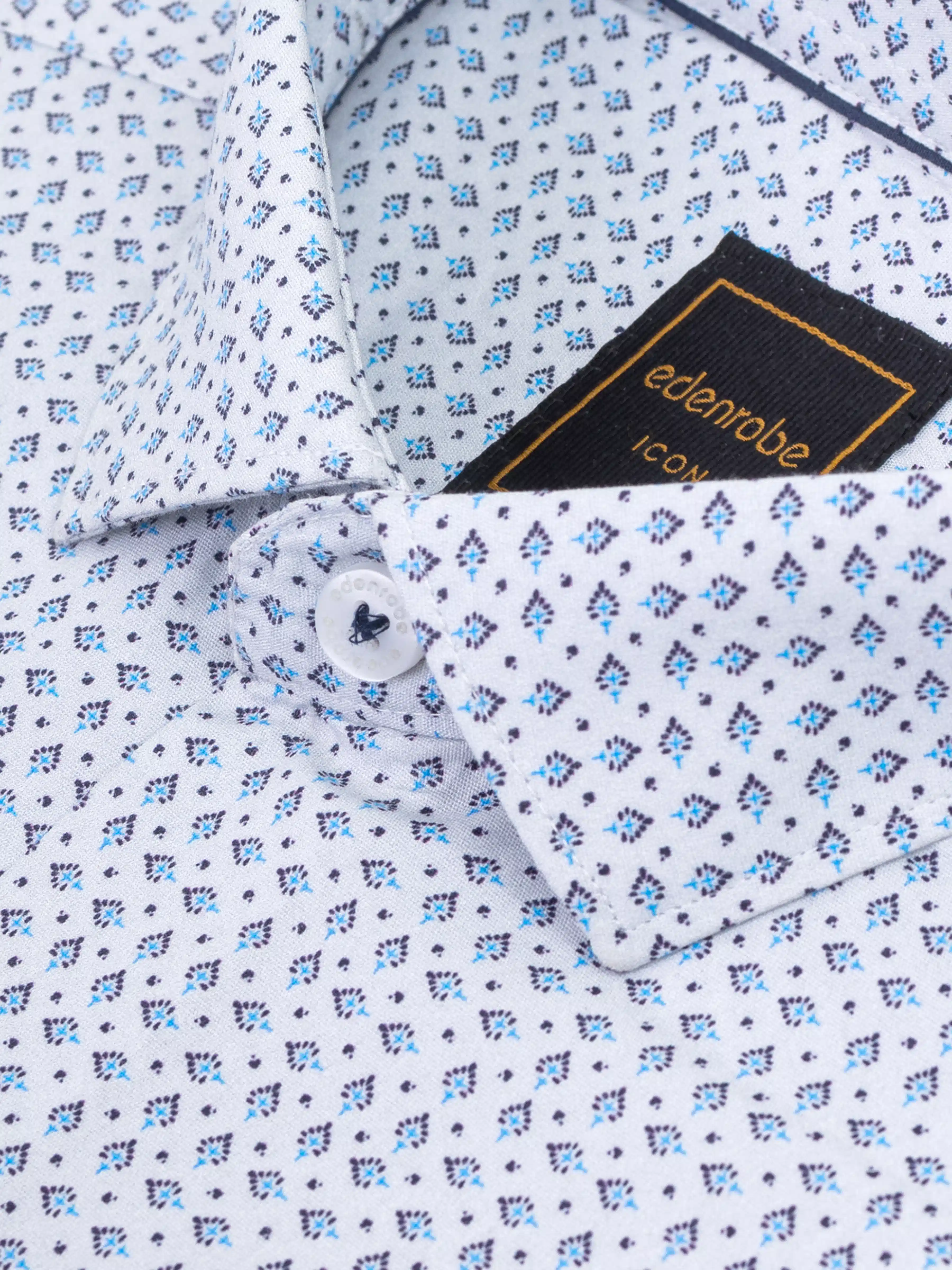 Icon Textured Shirt - EMTSI5-50755 - Image 3