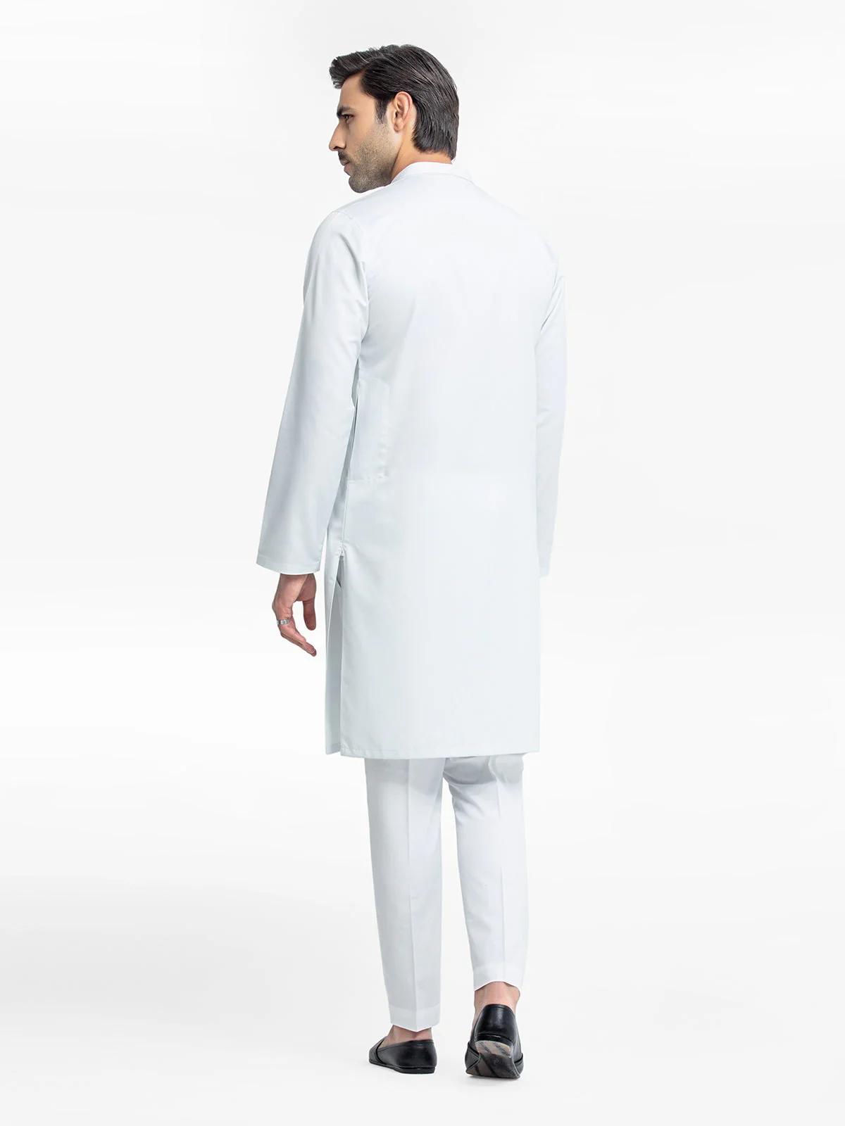 Embroidered Dobby Kurta - EMTK24-99443 - Image 5