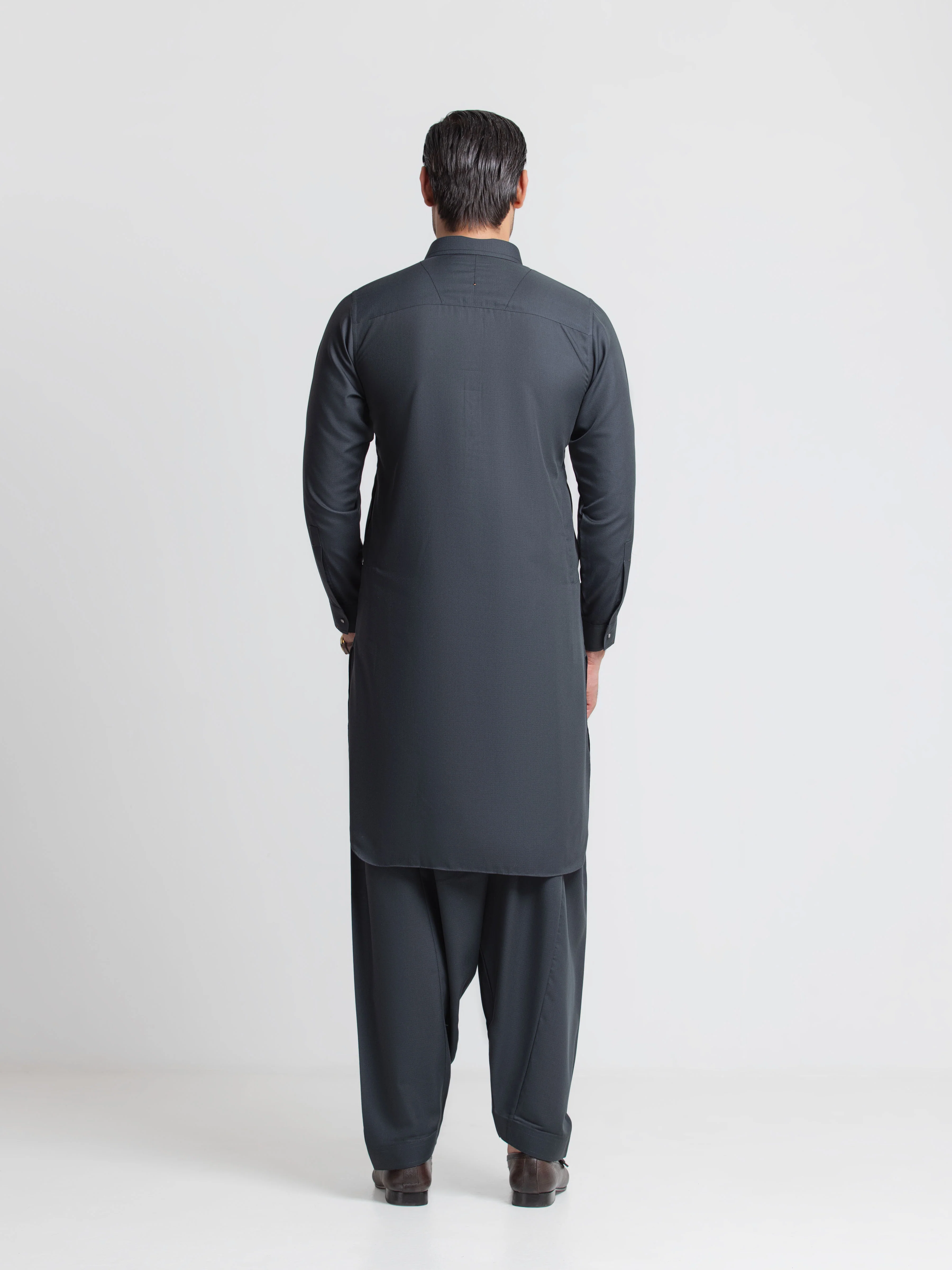 Dobby Shalwar Kameez - EMTKST6-99638 - Image 6