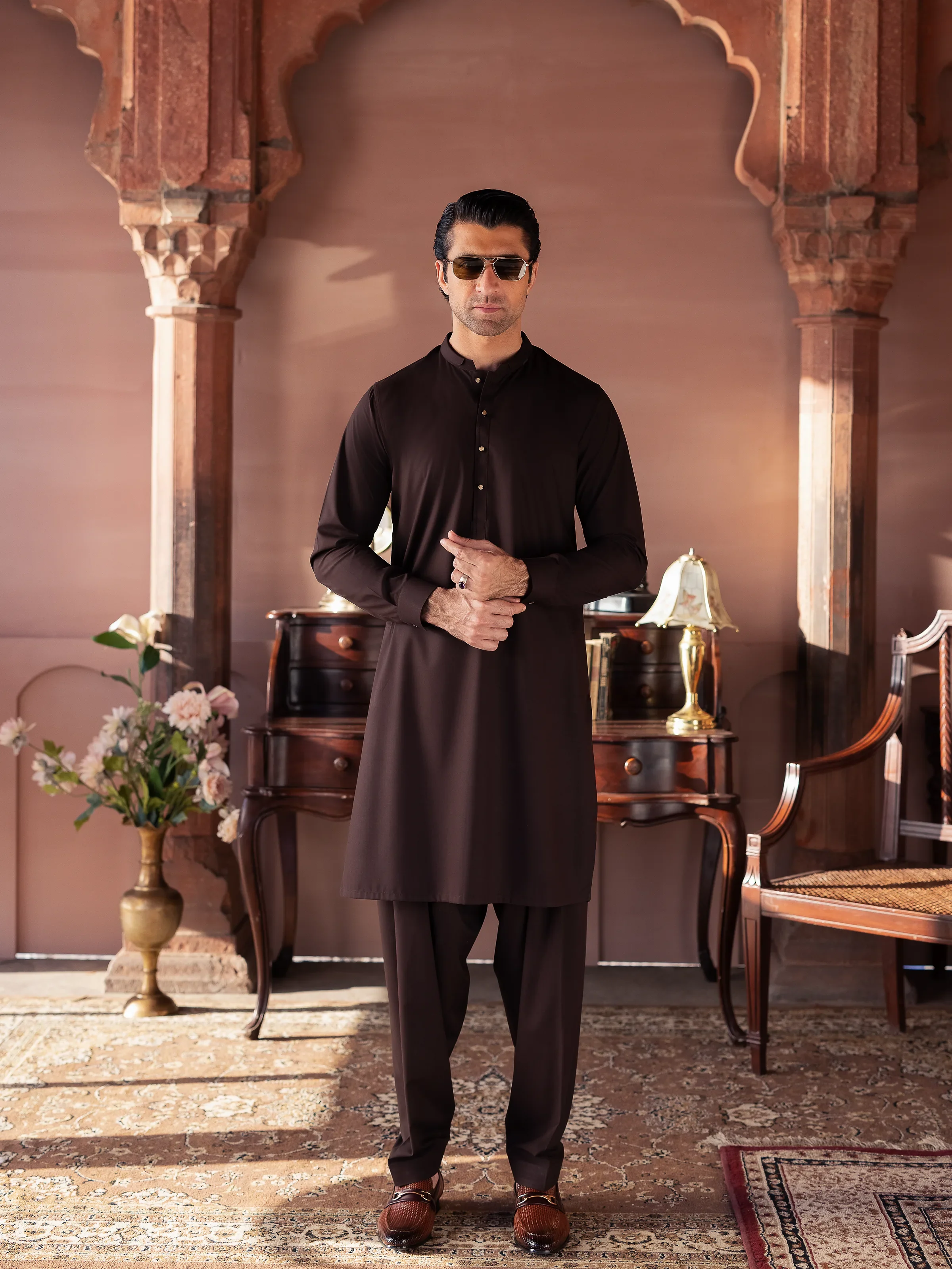 Men's Shalwar Kameez - EMTKST5-99550