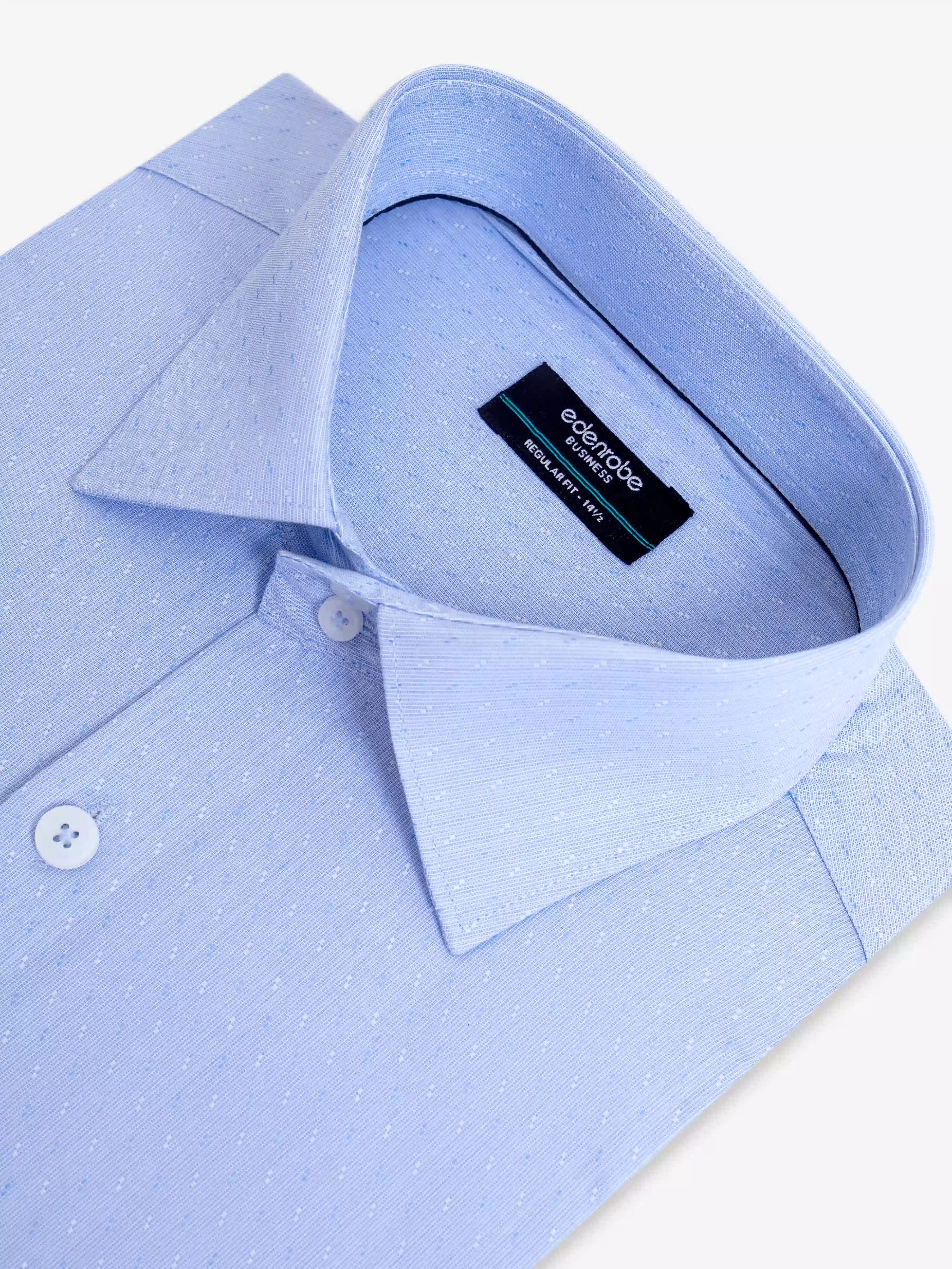 Business Textured Shirt - EMTSB6-207 - Image 4