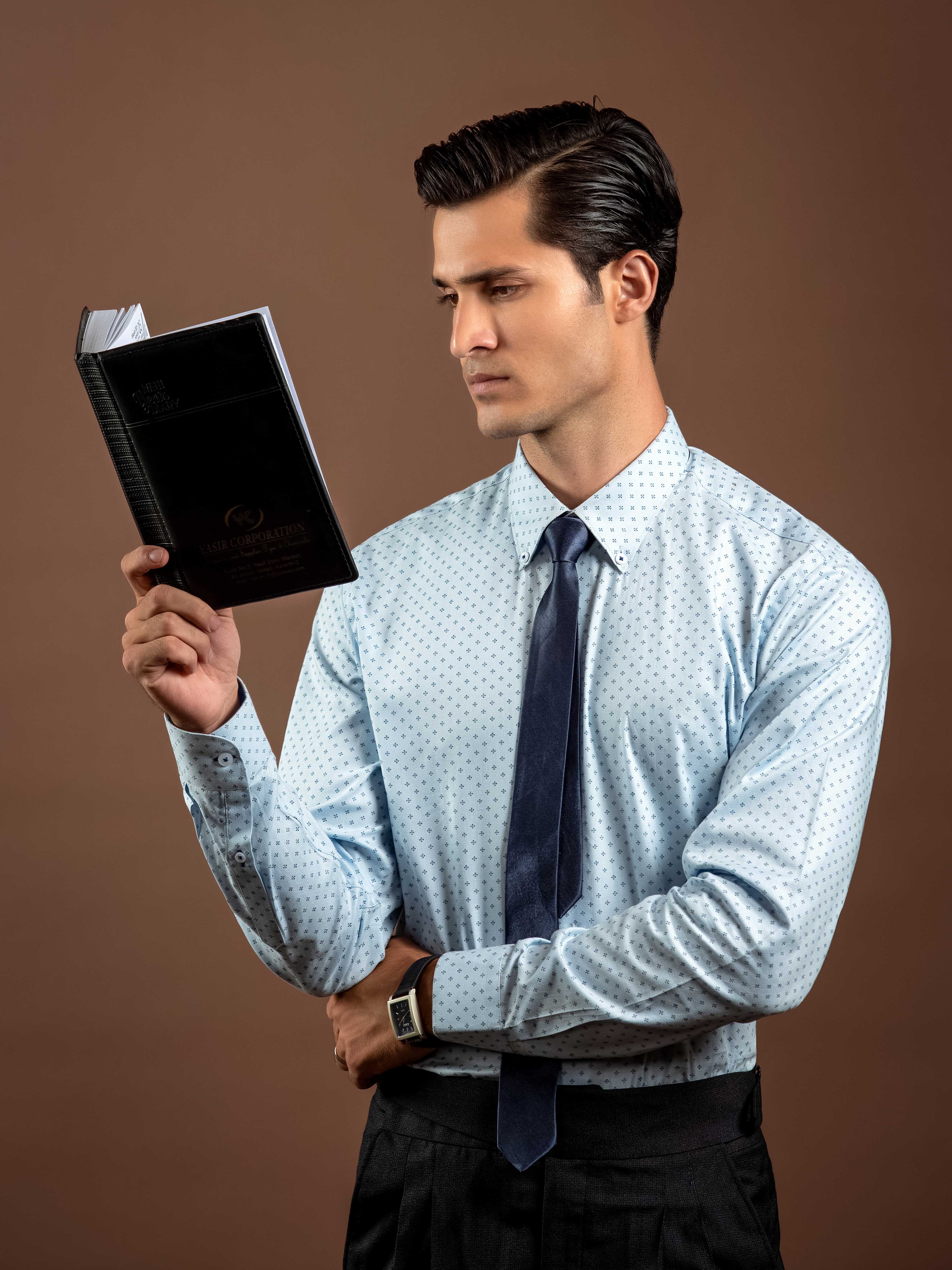 Icon Textured Shirt - EMTSI5-50844 - Image 4