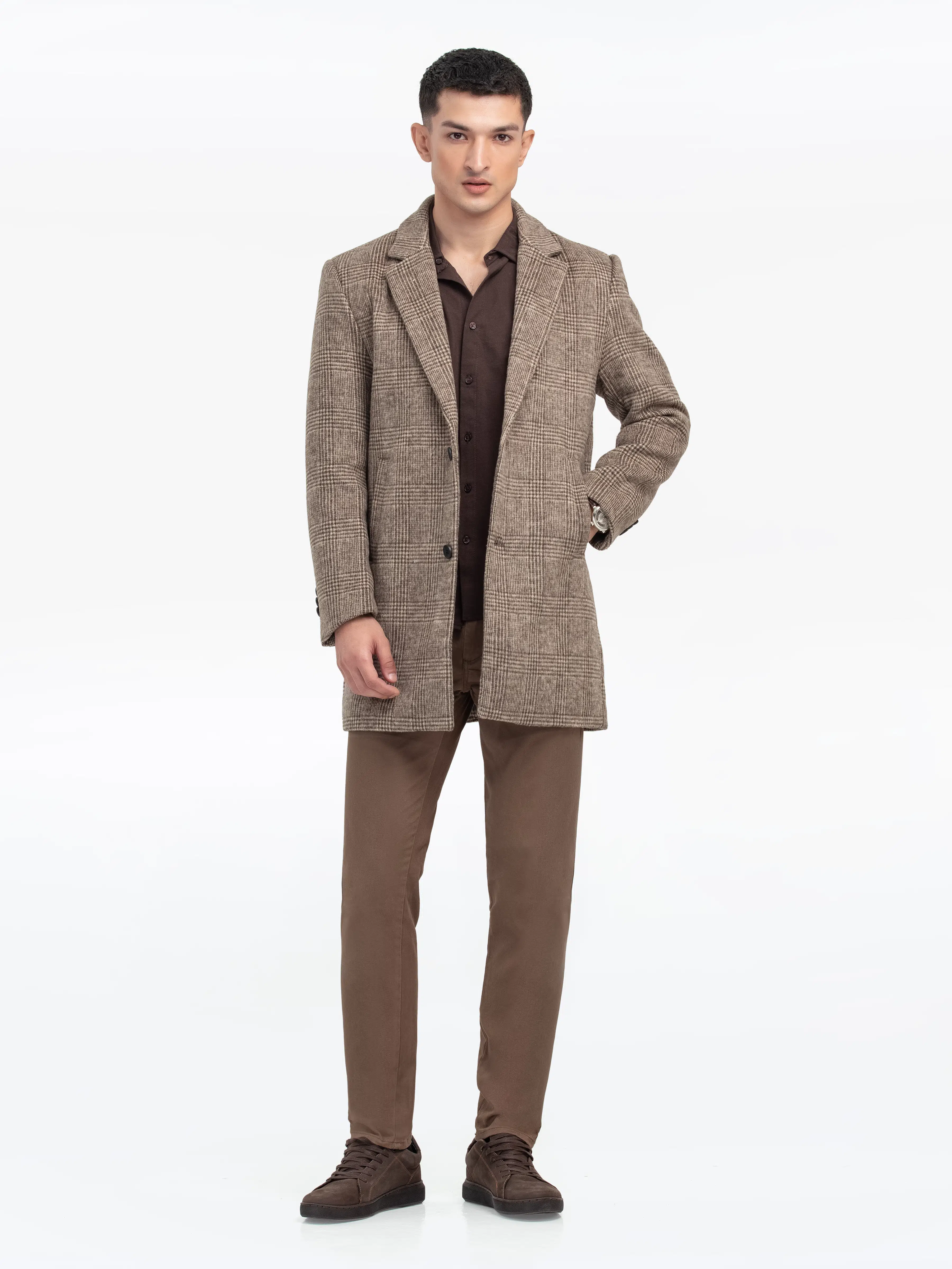 Woolen Long Coat - EMTC24-001 - Image 2
