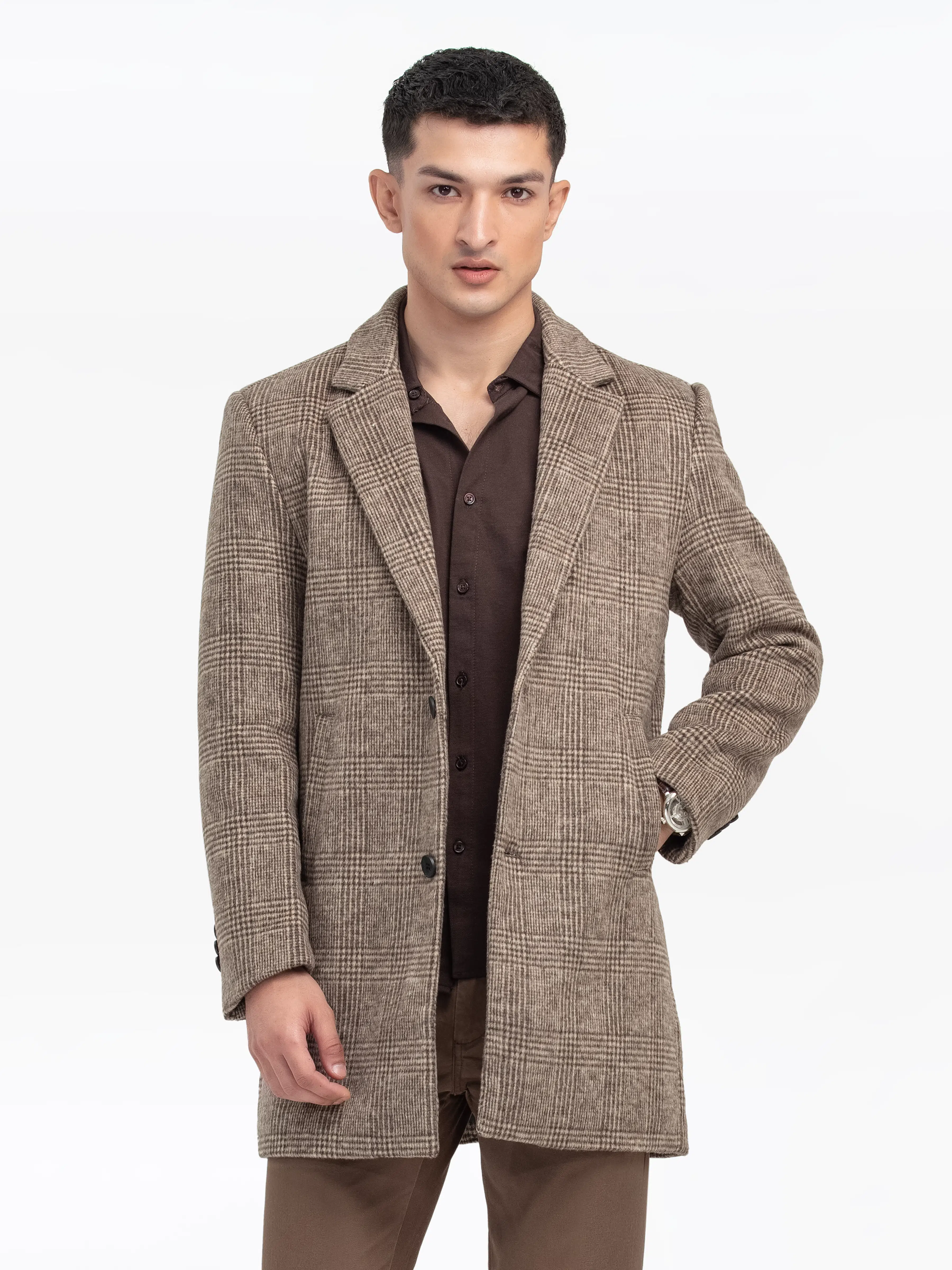 Woolen Long Coat - EMTC24-001 - Image 3