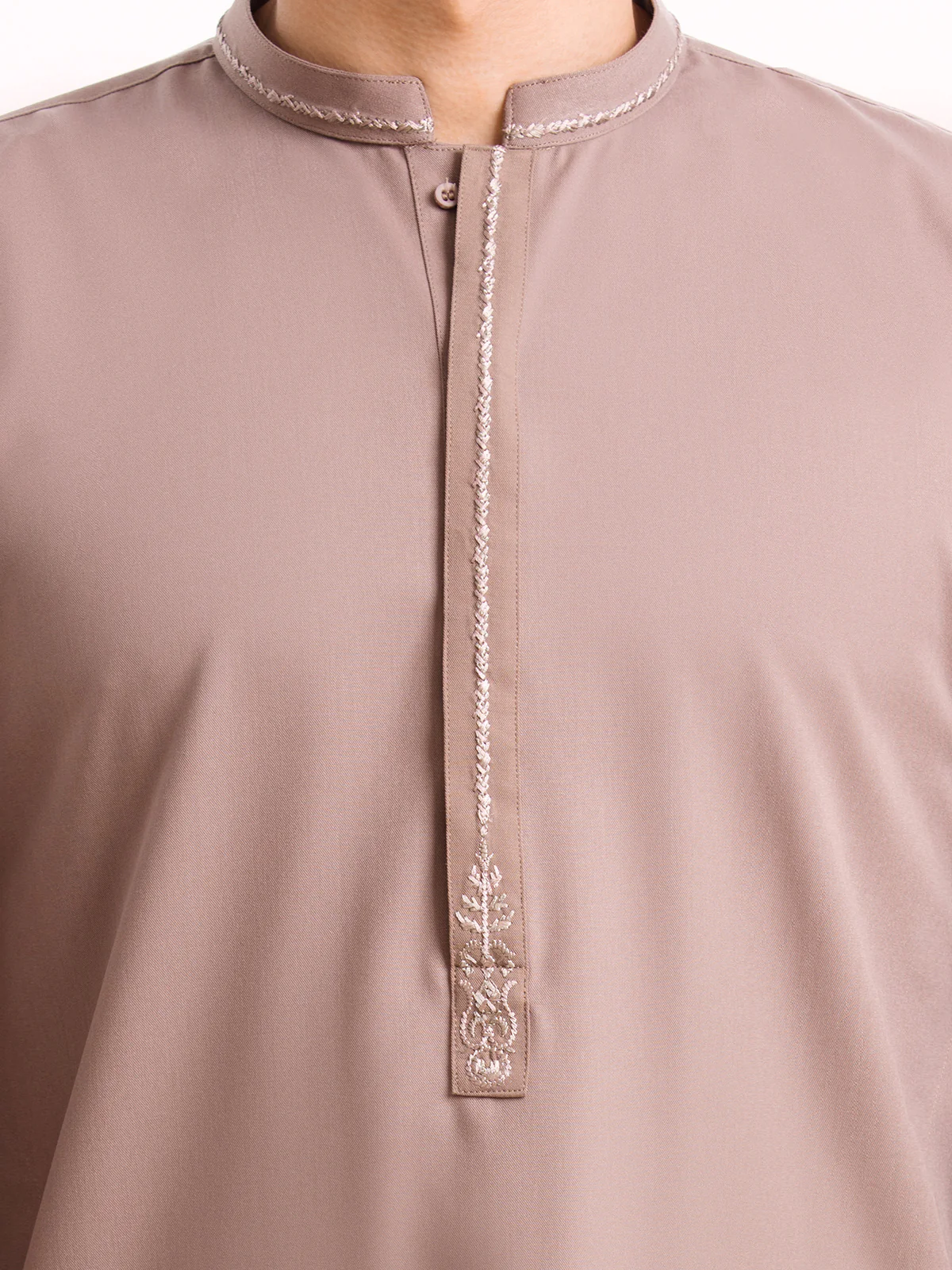 Embroidered Blended Kurta Pajama - EMTSW23-99403 - Image 4
