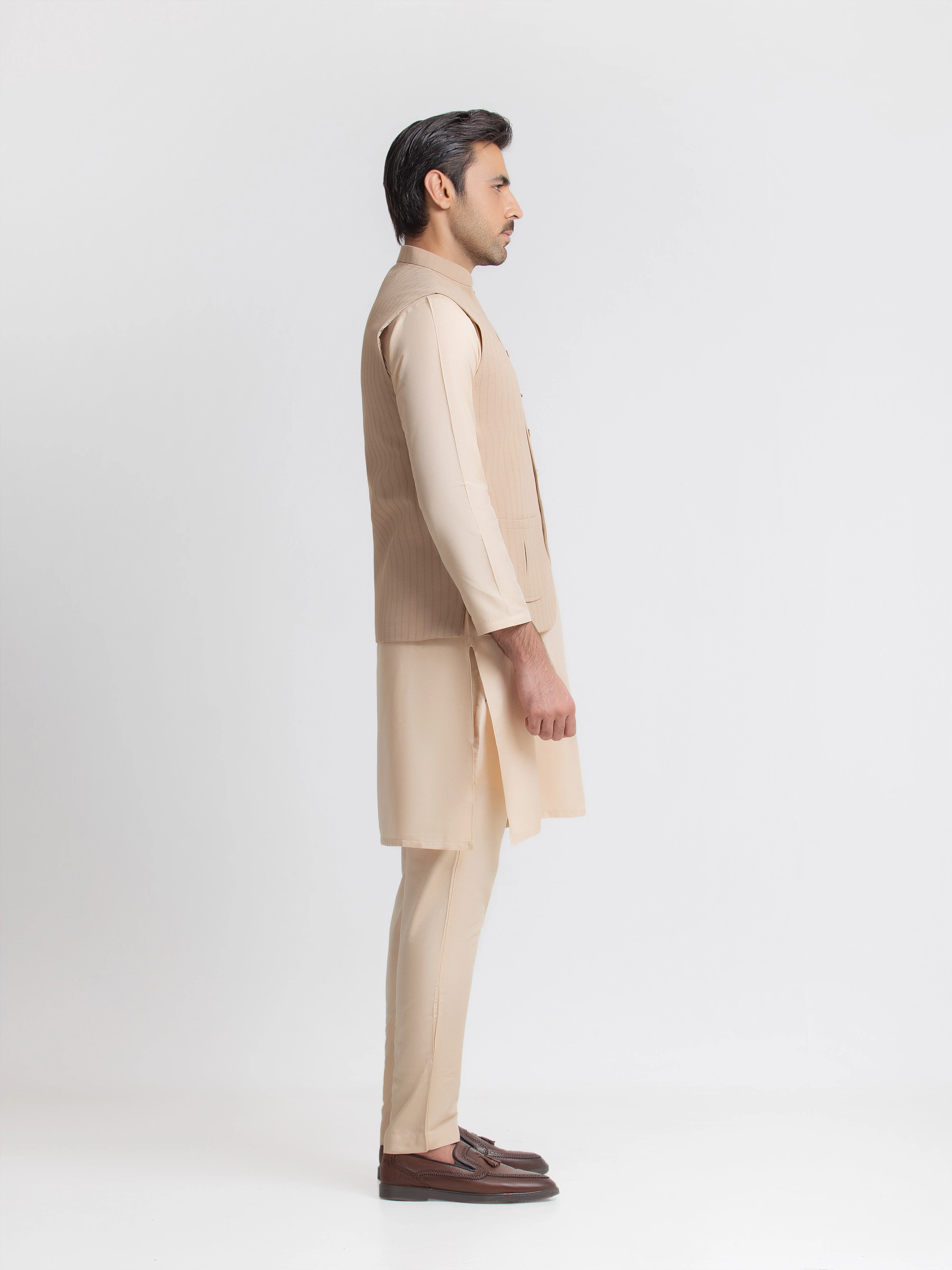 Plain Waistcoat - EMTWCP6-36007 - Image 4