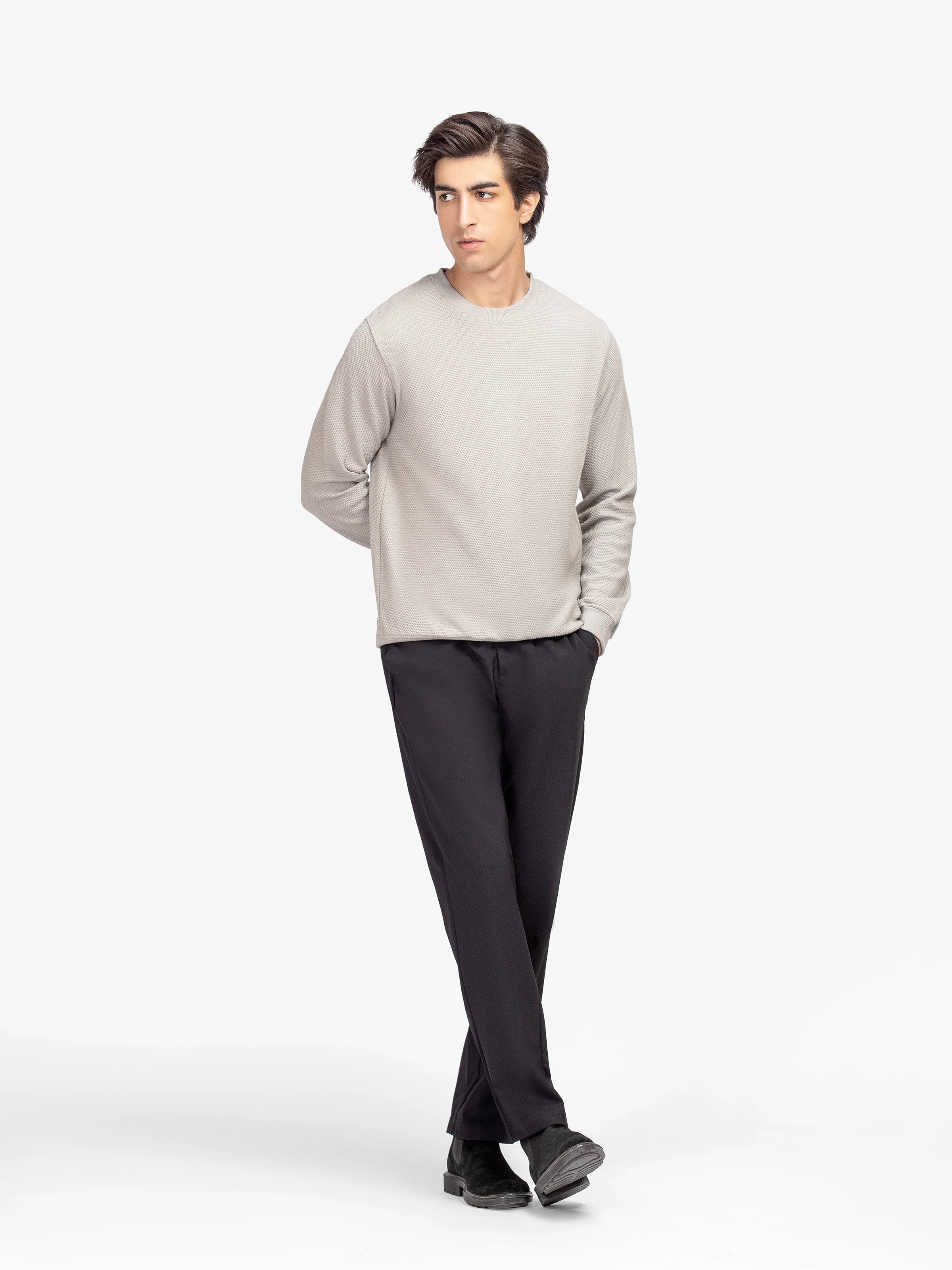 Crew Neck Sweatshirt - EMTSS5-010 - Image 3