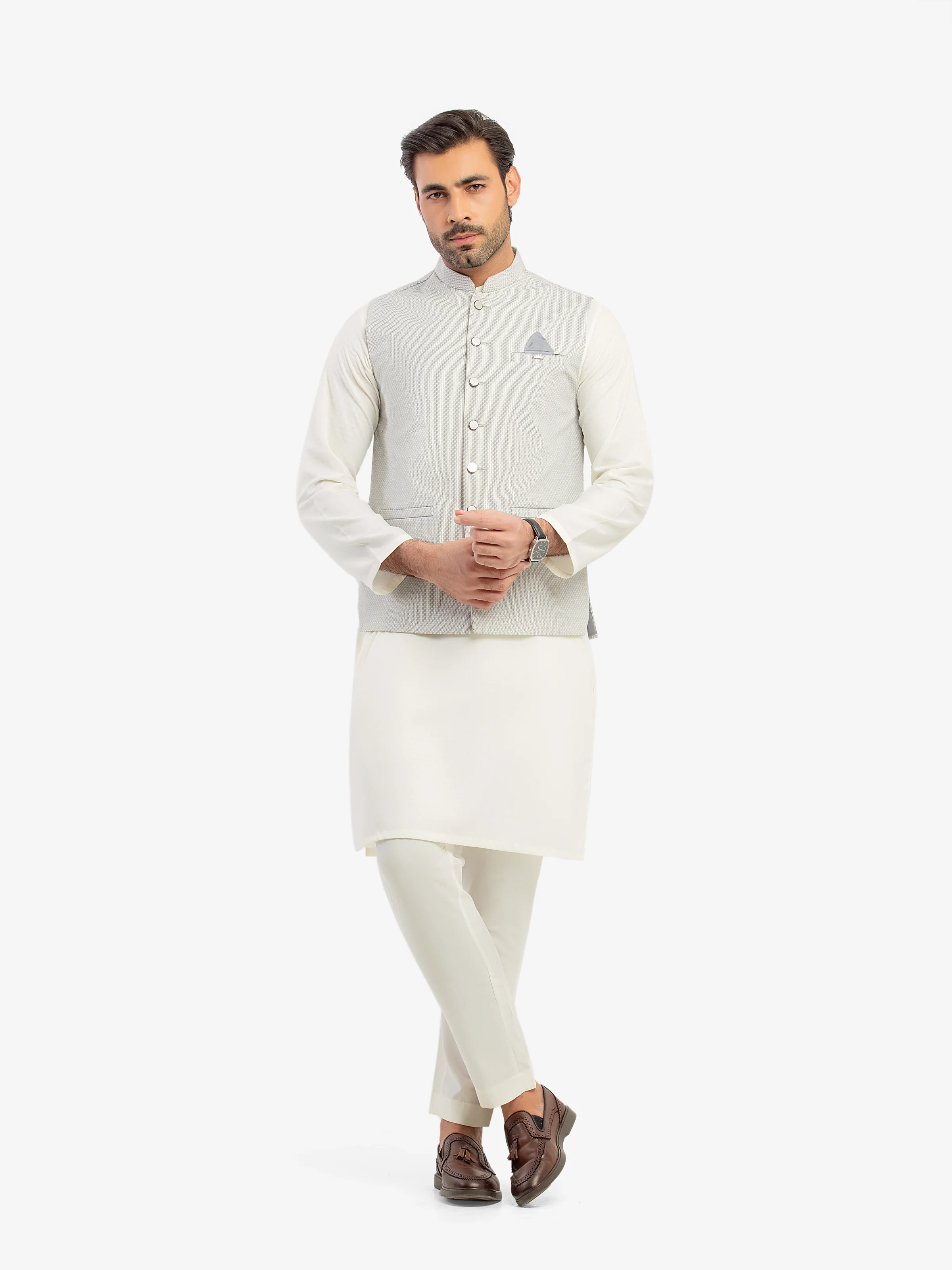 Plain Waistcoat - EMTWCP5-36001 - Image 2