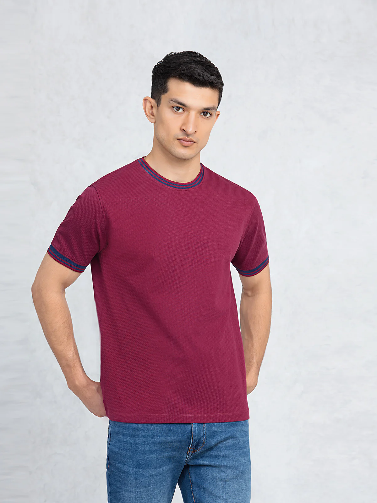 Crew Neck Classic Tee - EMTGT23-015 - Image 2