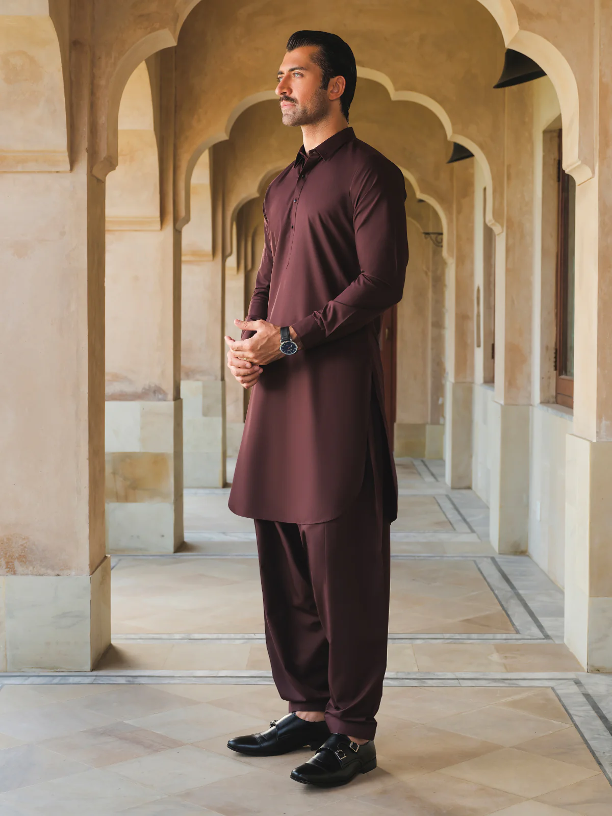 Blended Shalwar Kameez - EMTKS24S-41119 - Image 3
