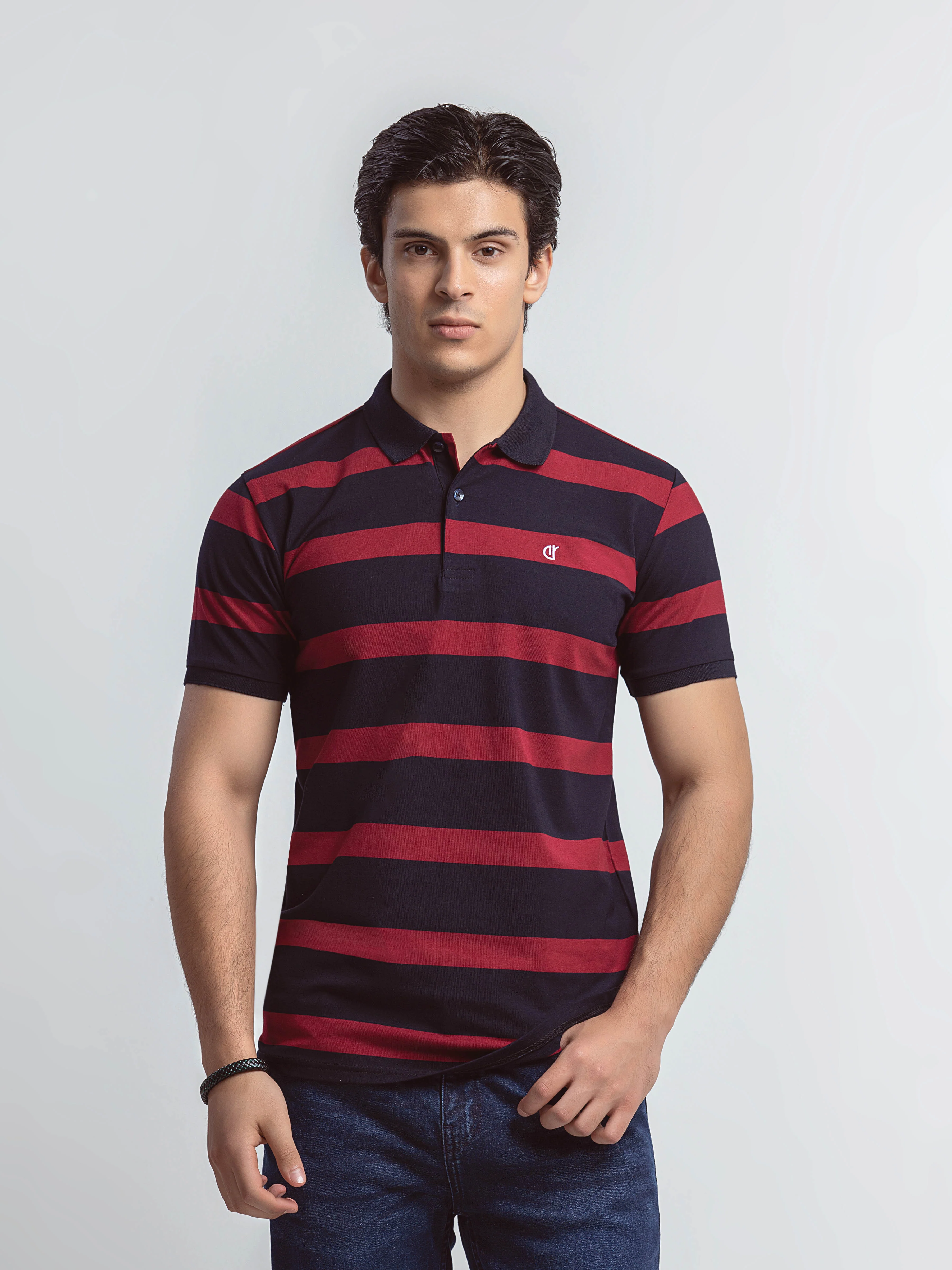 Striped Polo - EMTPS6-052 - Image 2