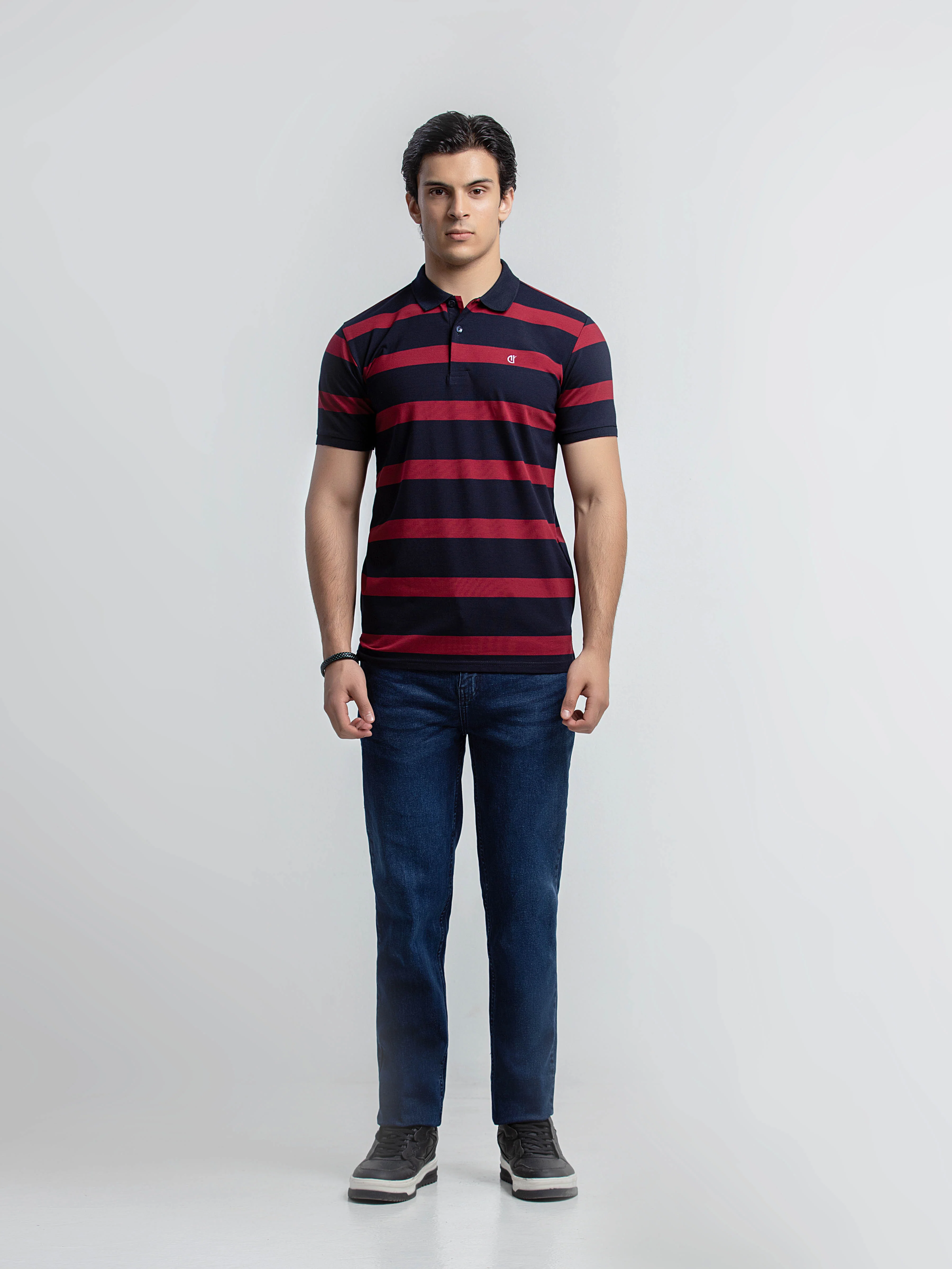 Striped Polo - EMTPS6-052 - Image 3
