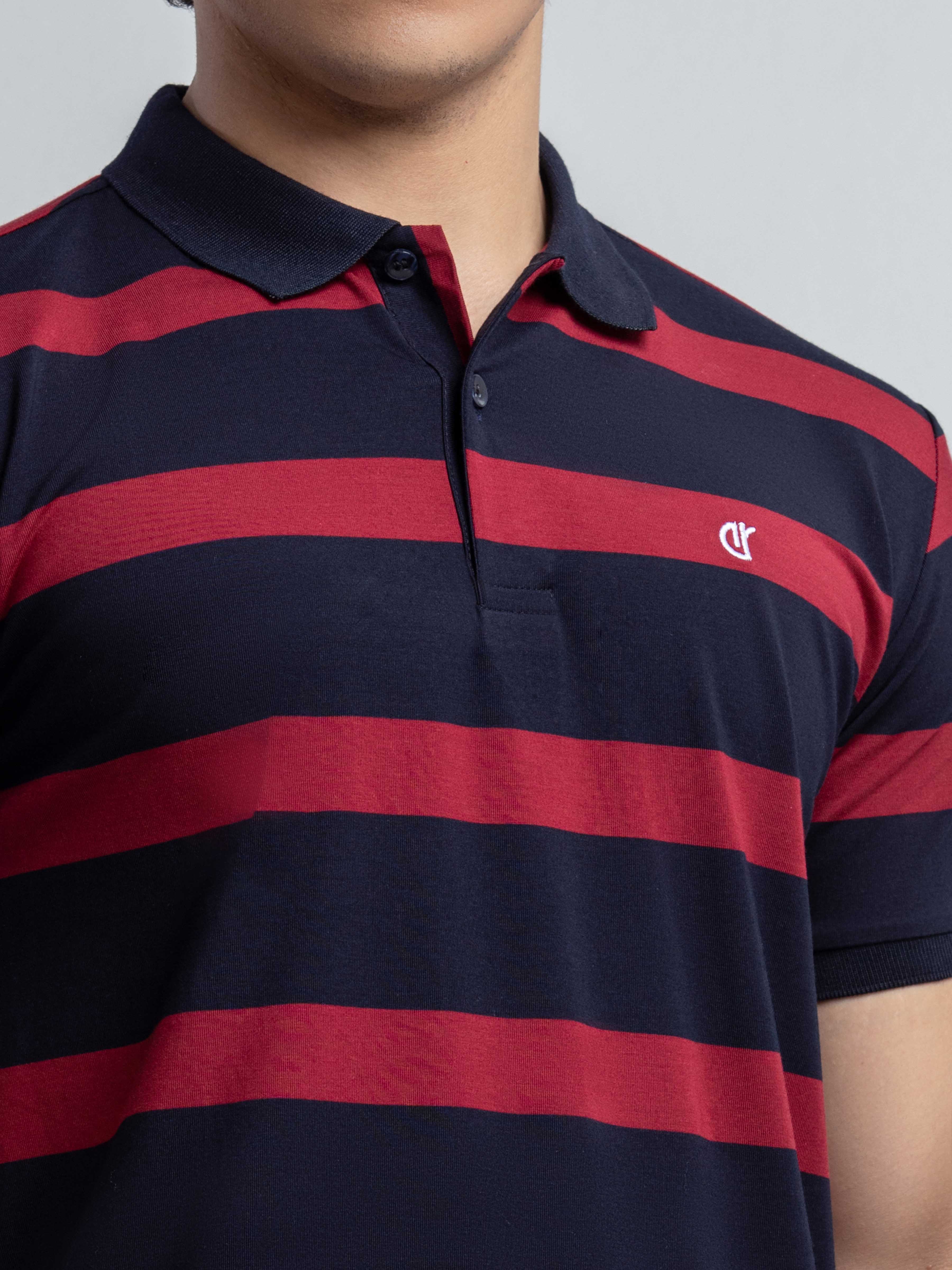 Striped Polo - EMTPS6-052 - Image 4