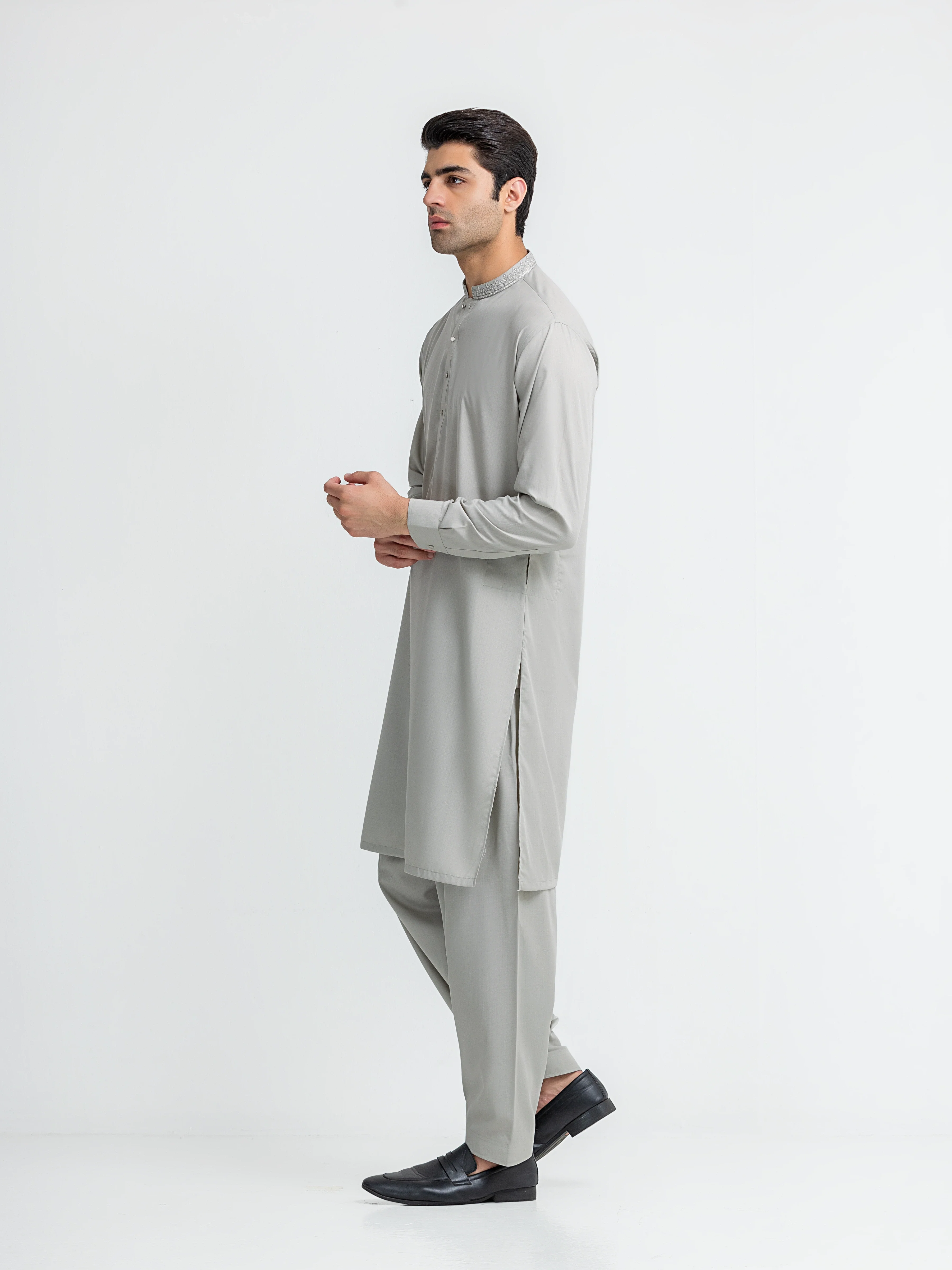 Embroidered Blended Shalwar Kameez - EMTKS5-41174 - Image 3