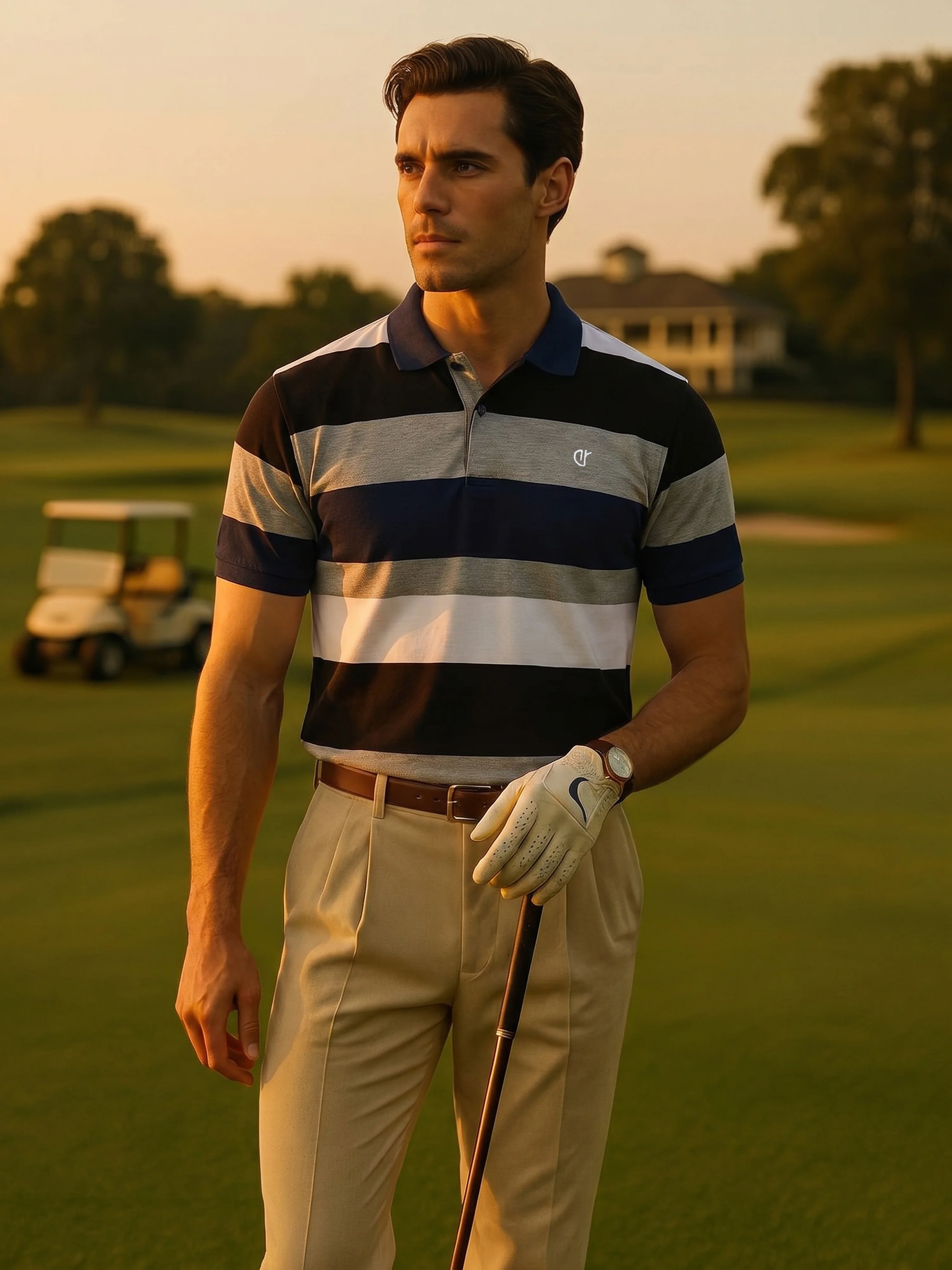 Striped Polo - EMTPS6-050