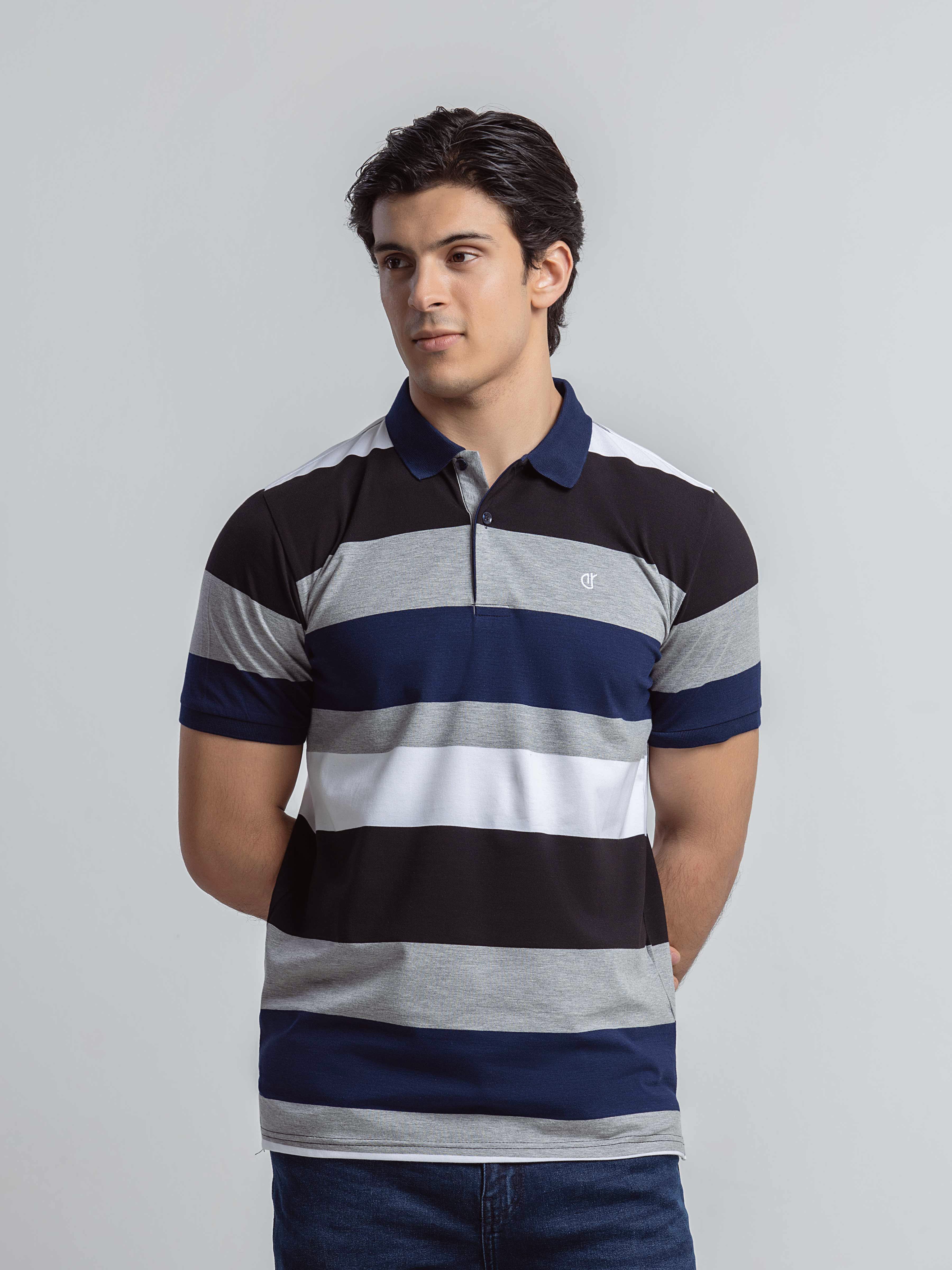 Striped Polo - EMTPS6-050 - Image 2