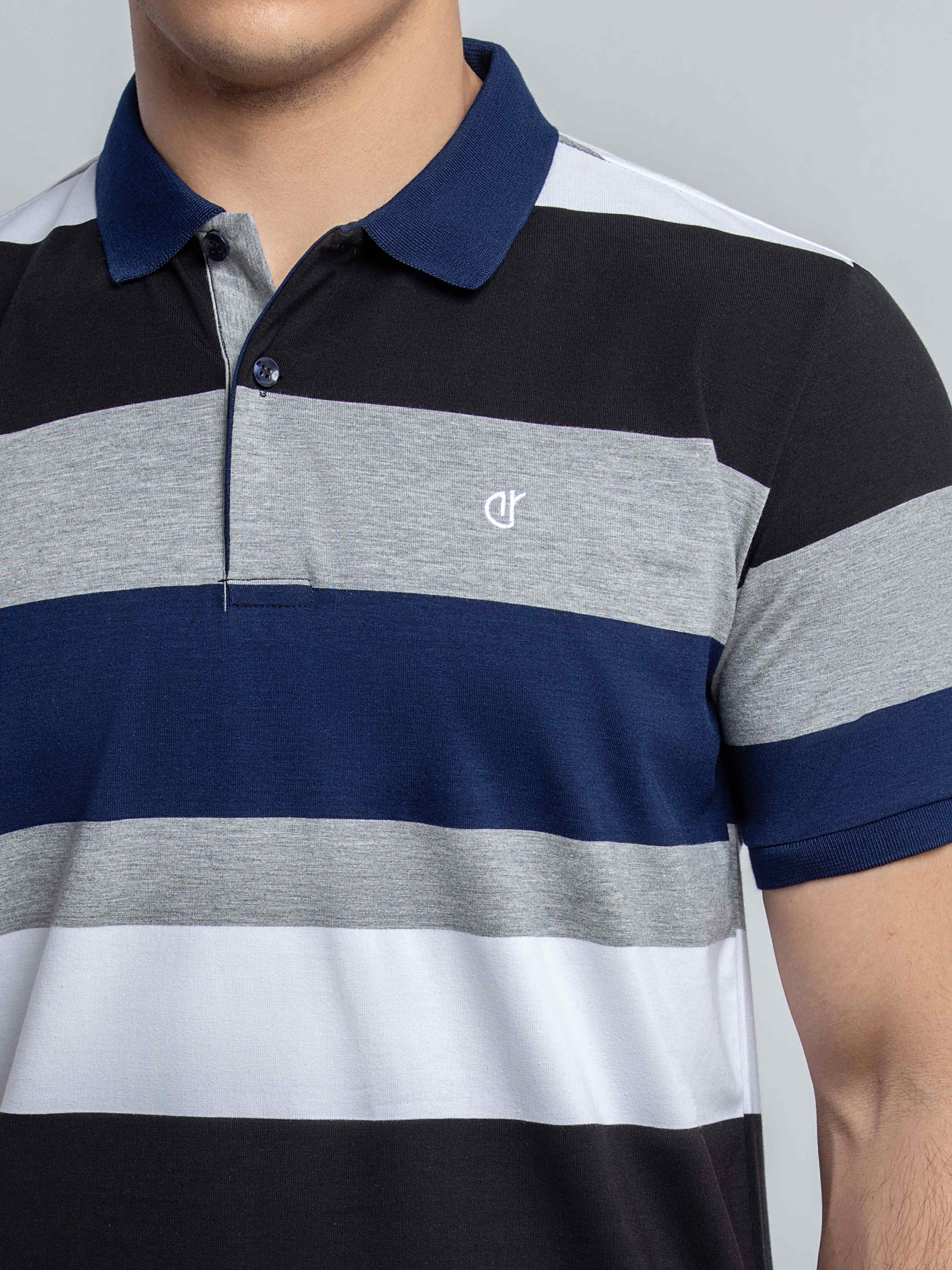 Striped Polo - EMTPS6-050 - Image 4