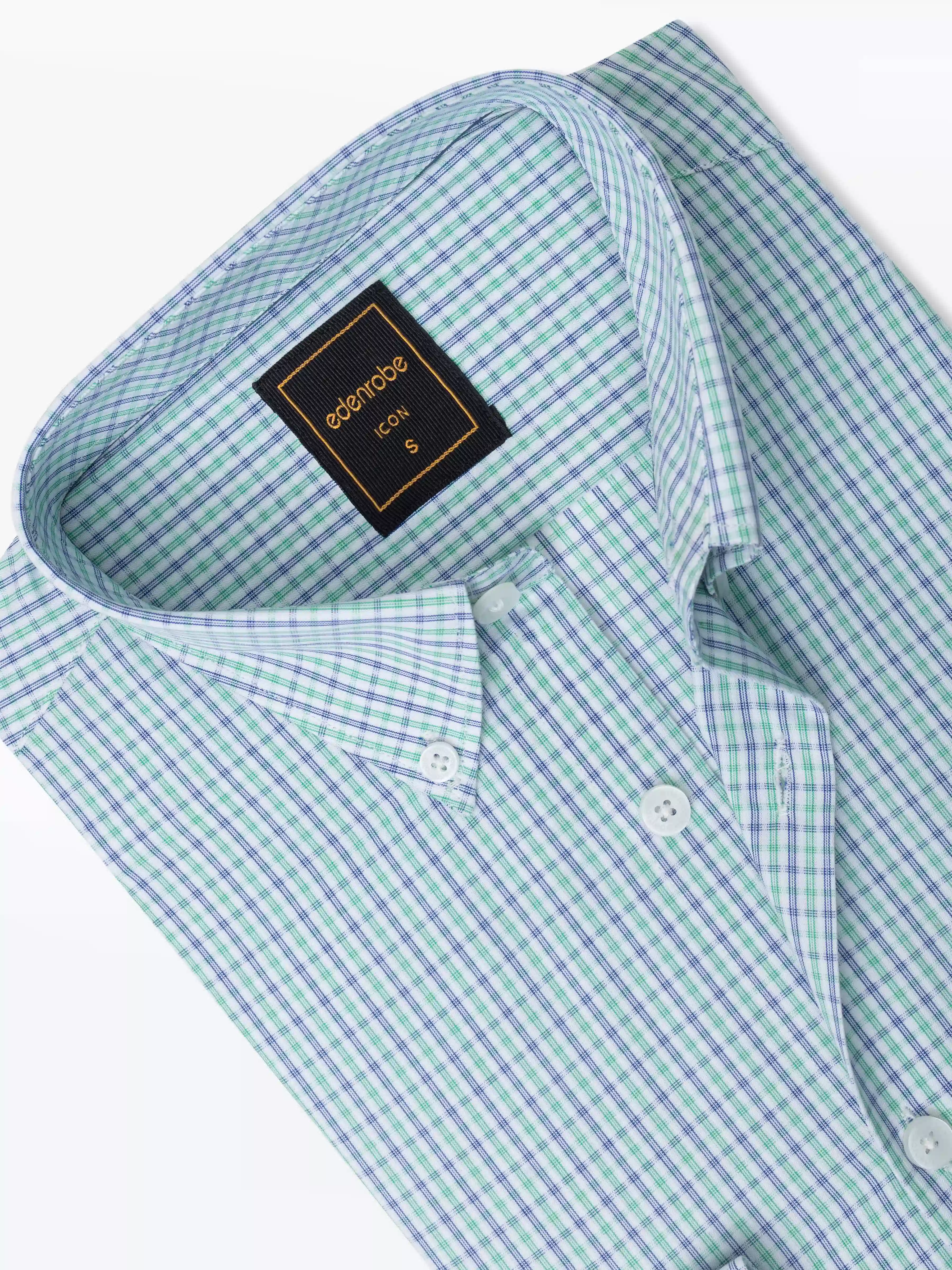 Icon Check Shirt - EMTSI24-50719 - Image 2