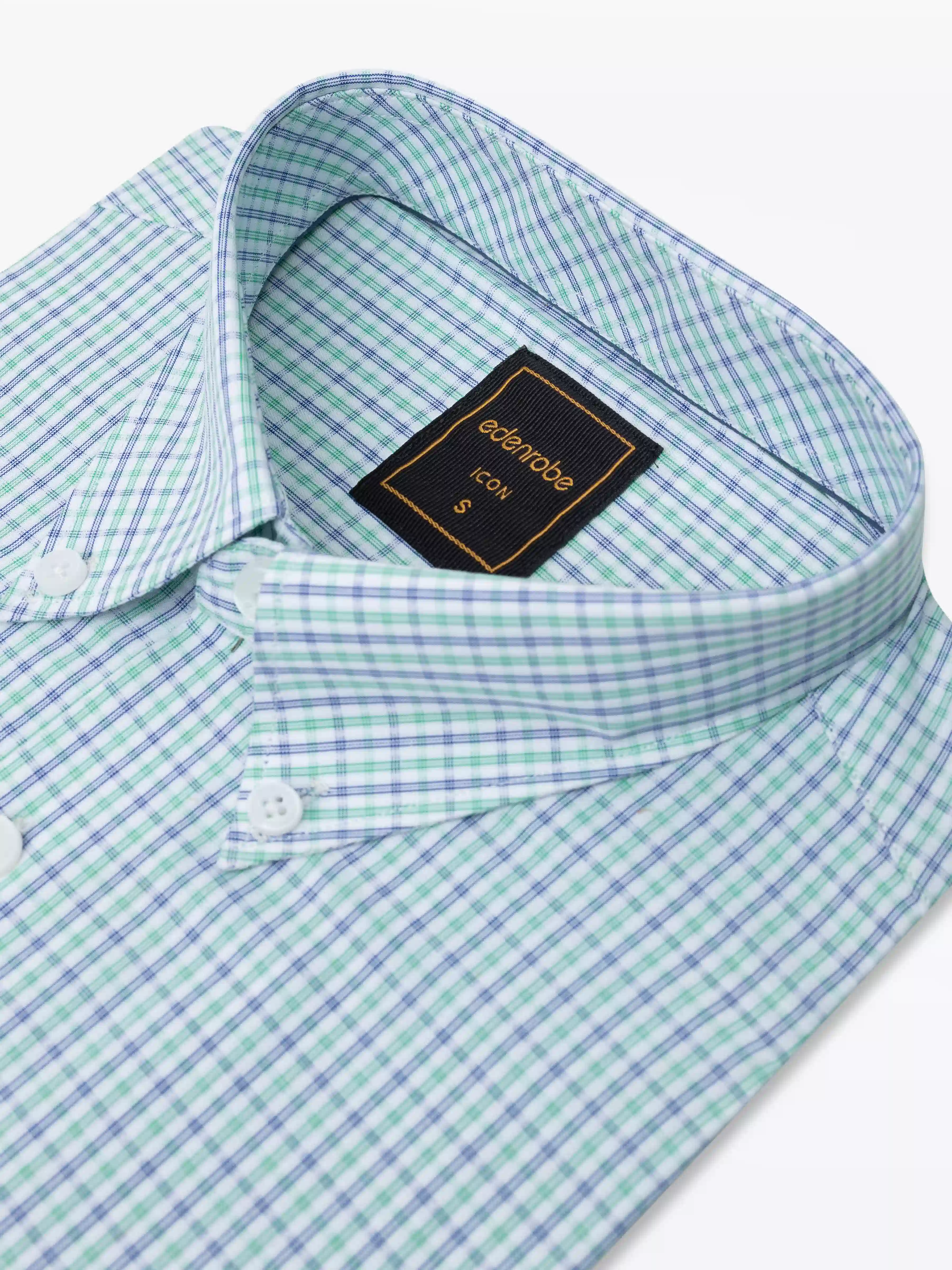 Icon Check Shirt - EMTSI24-50719 - Image 3