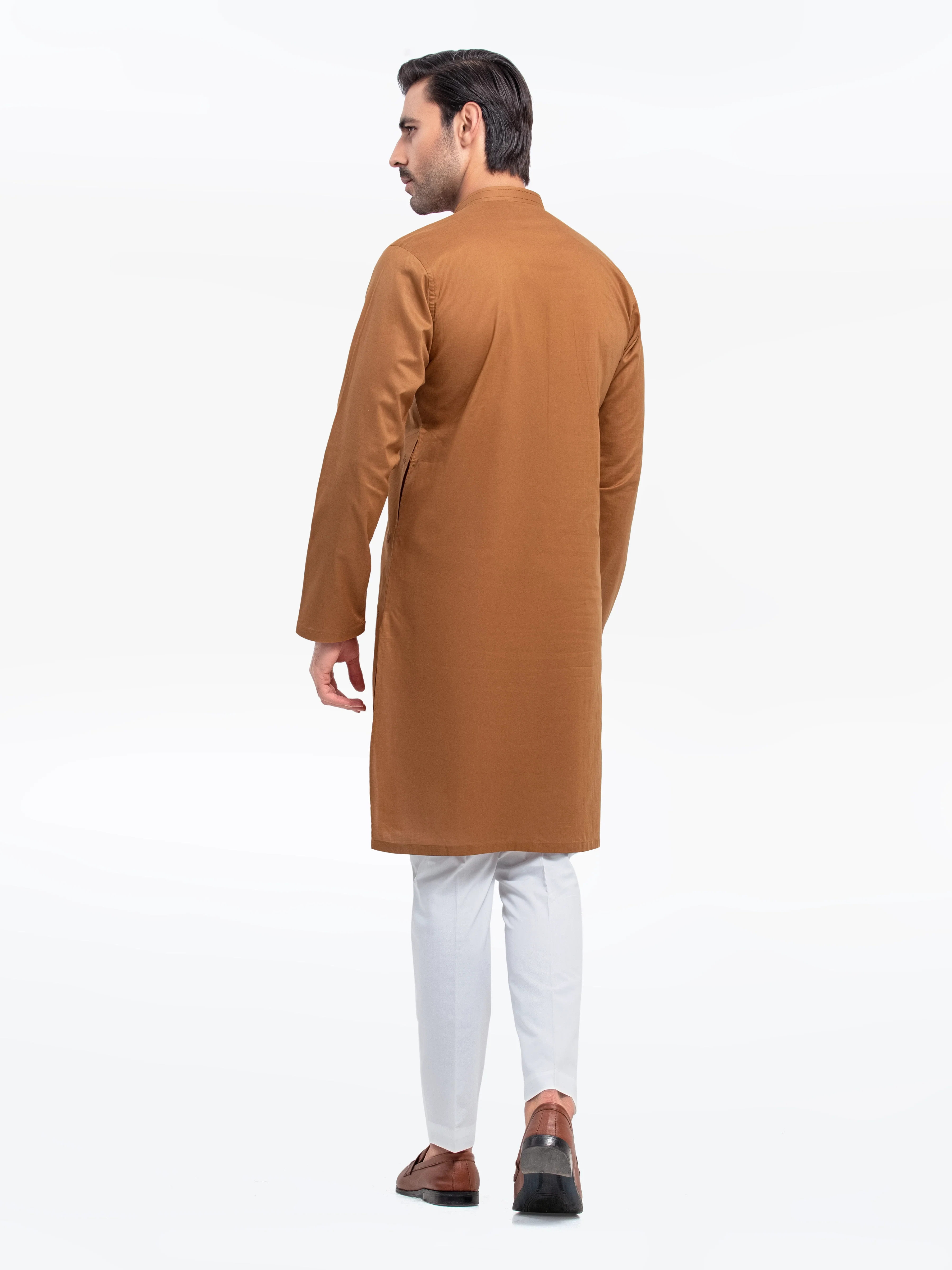 Embroidered Cotton Kurta - EMTK25-99498 - Image 5