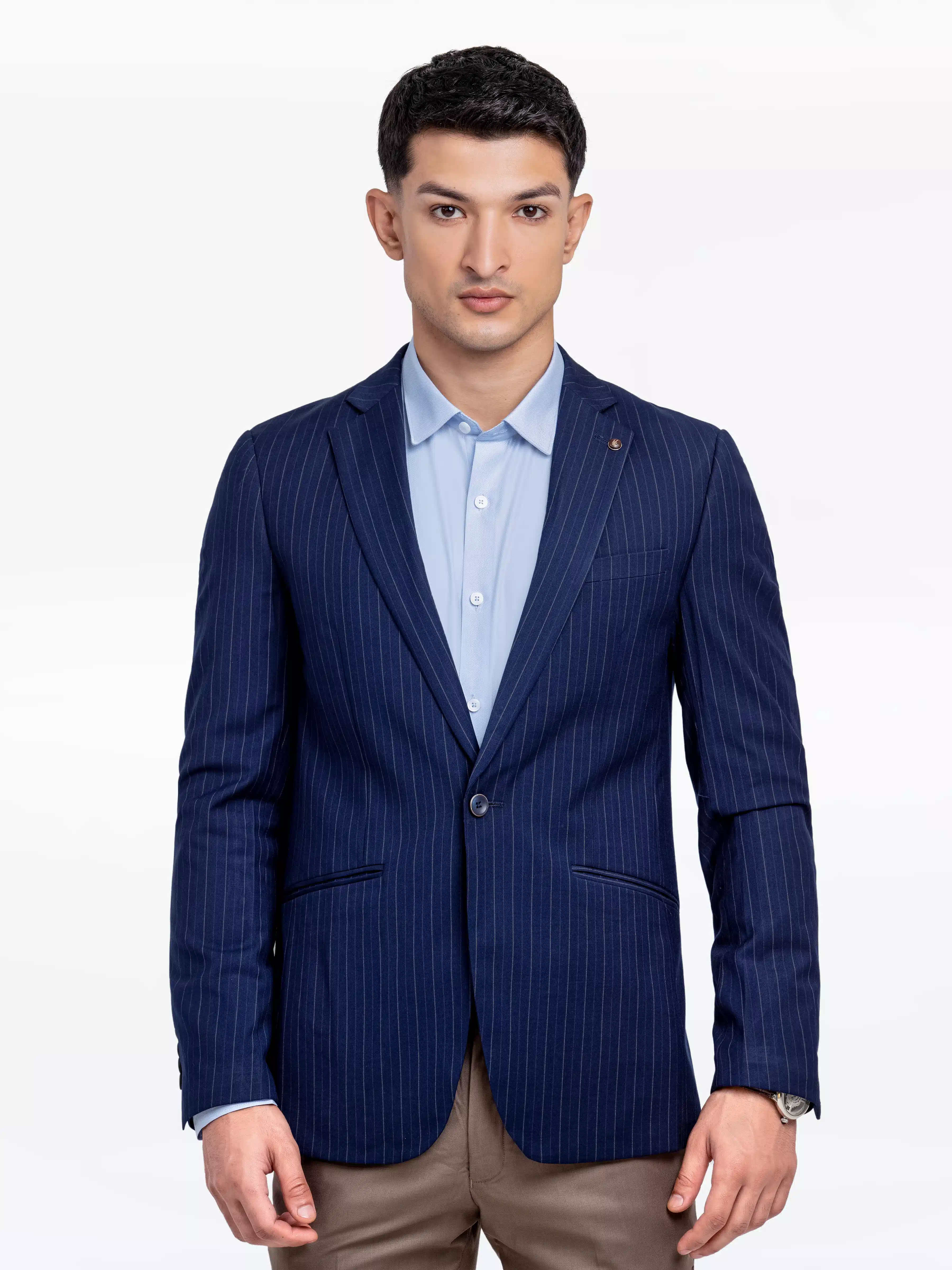 Striped Blazer - EMTB24-6873